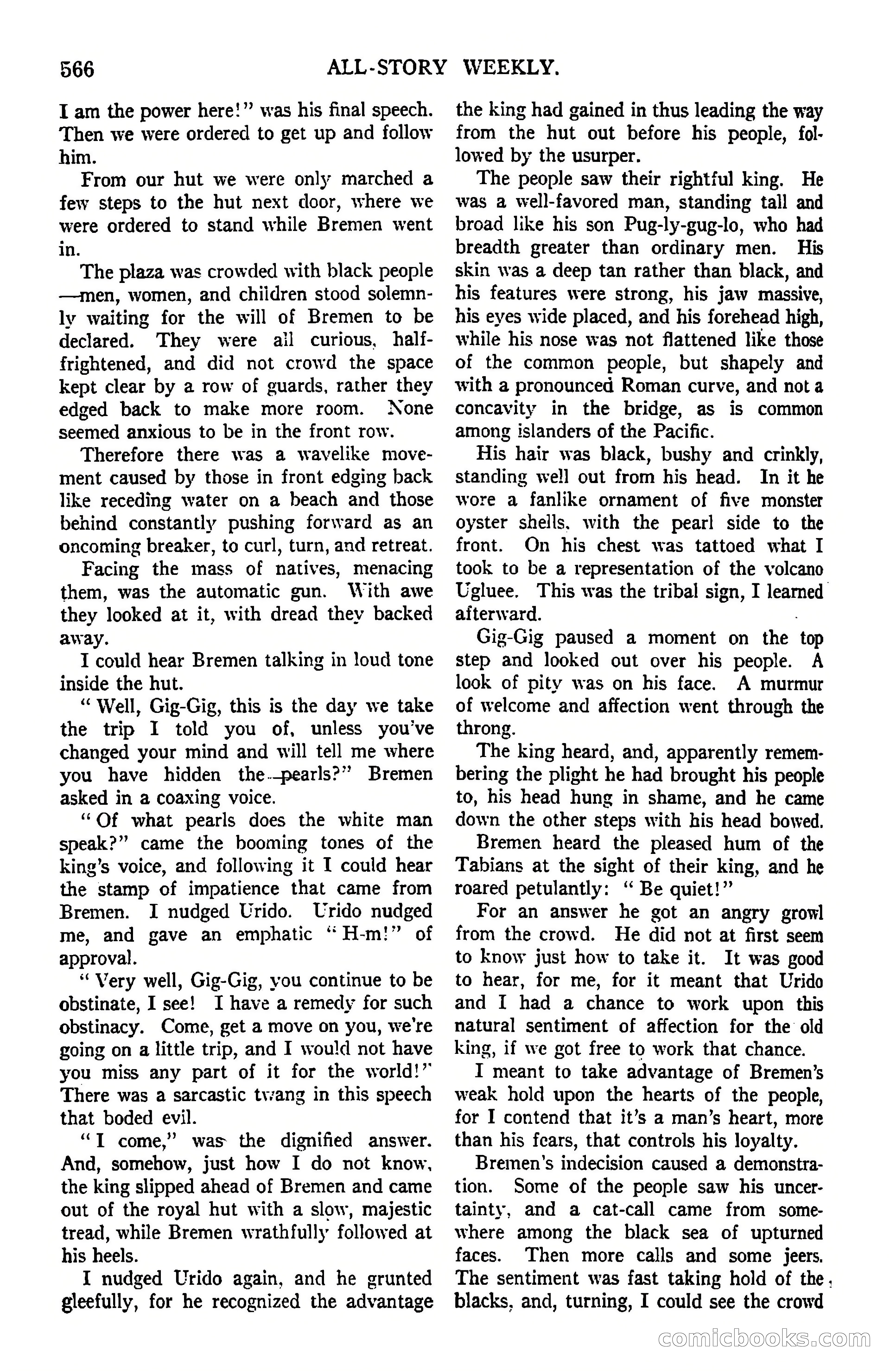 All-Story Weekly, March 8, 1919 — page 40 of 178