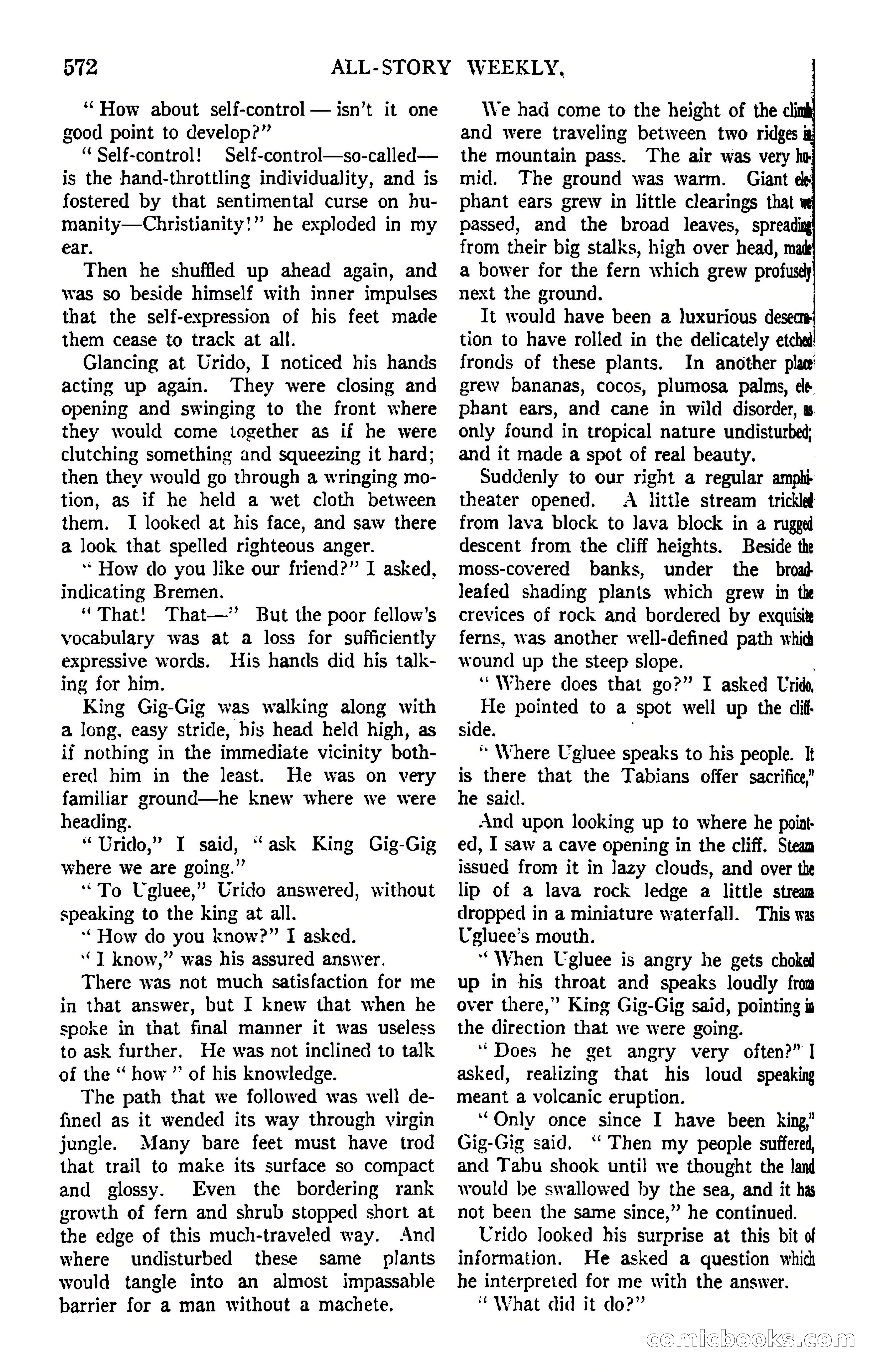 All-Story Weekly, March 8, 1919 — page 46 of 178