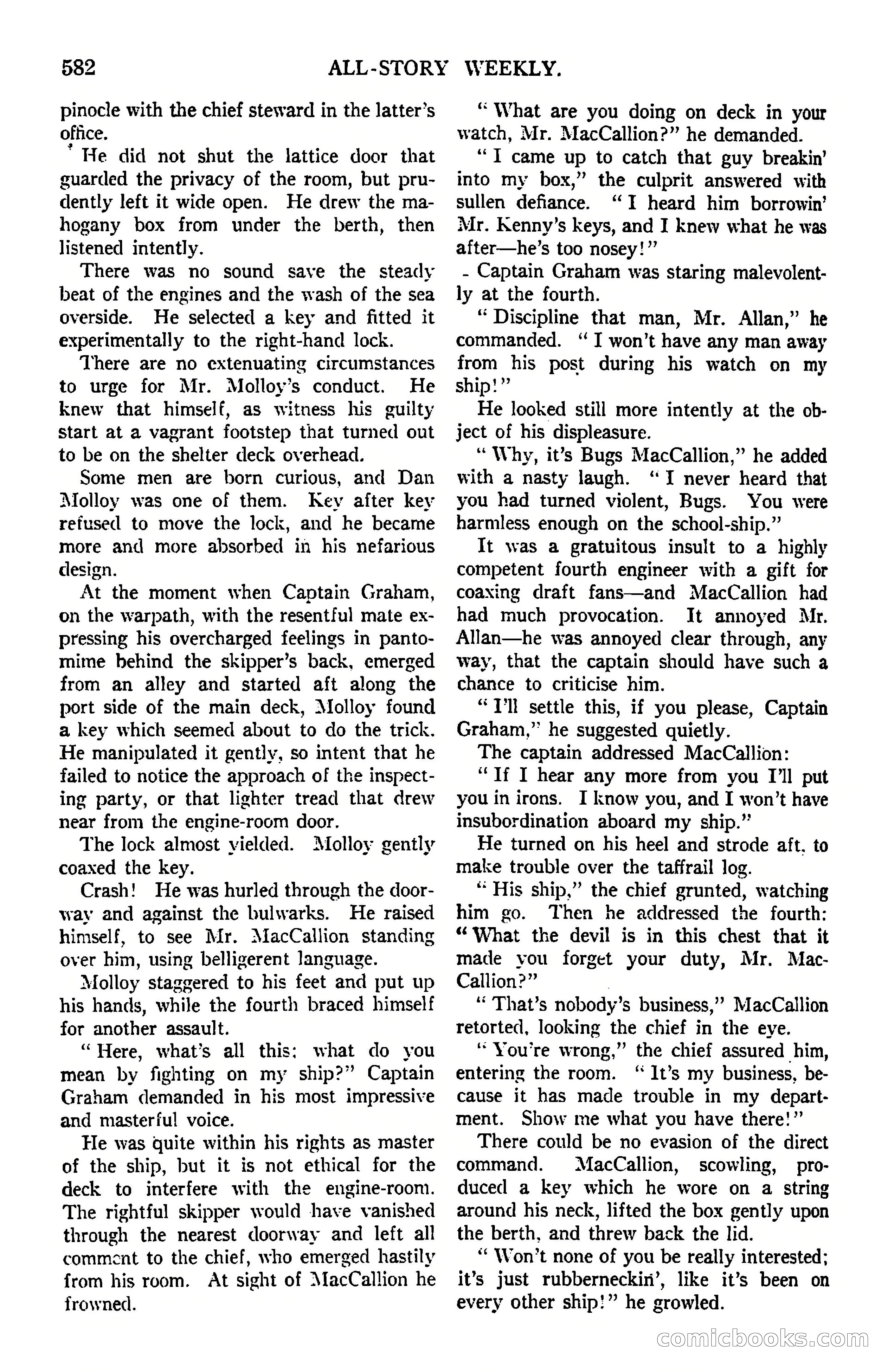 All-Story Weekly, March 8, 1919 — page 56 of 178