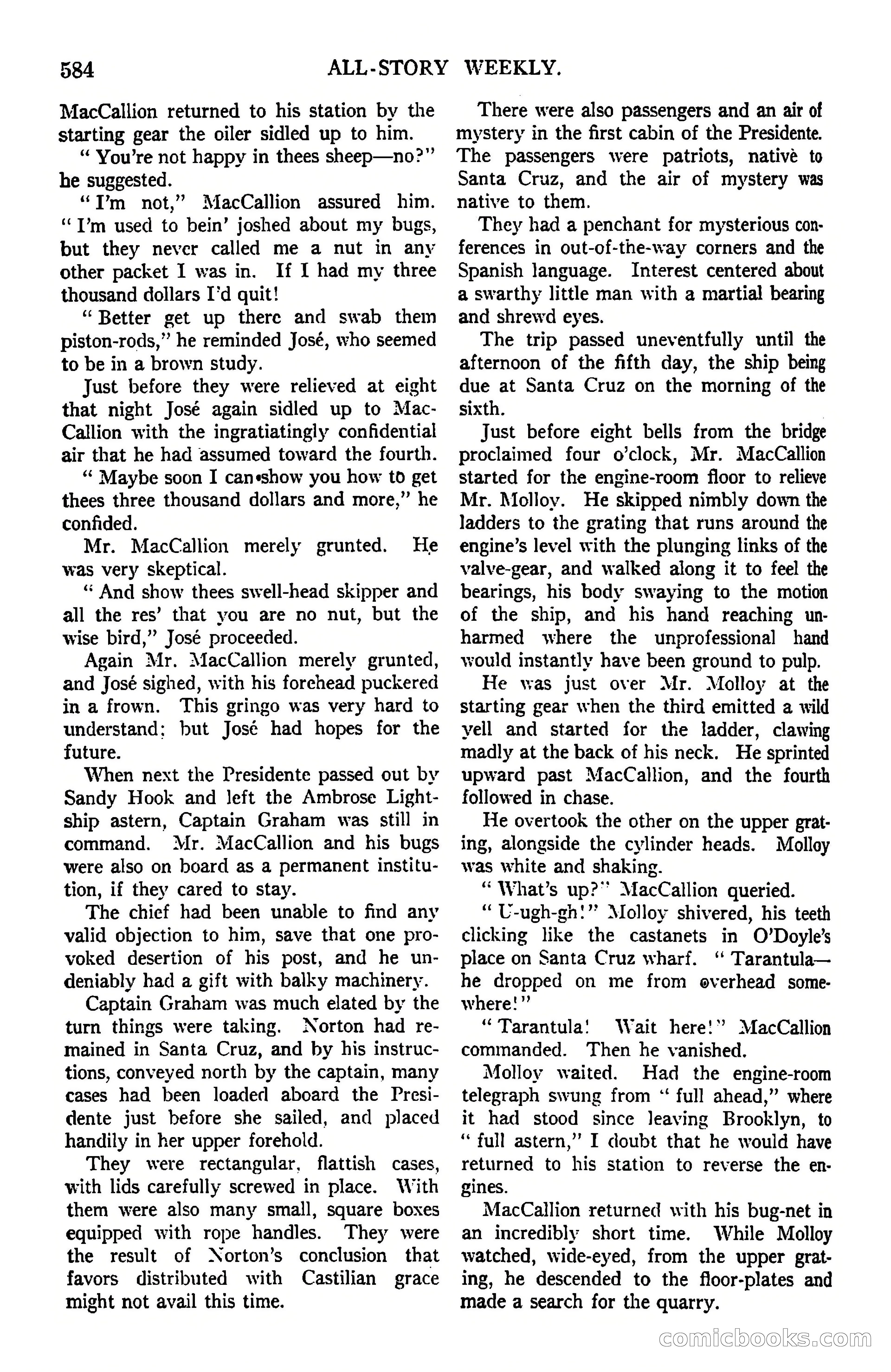All-Story Weekly, March 8, 1919 — page 58 of 178