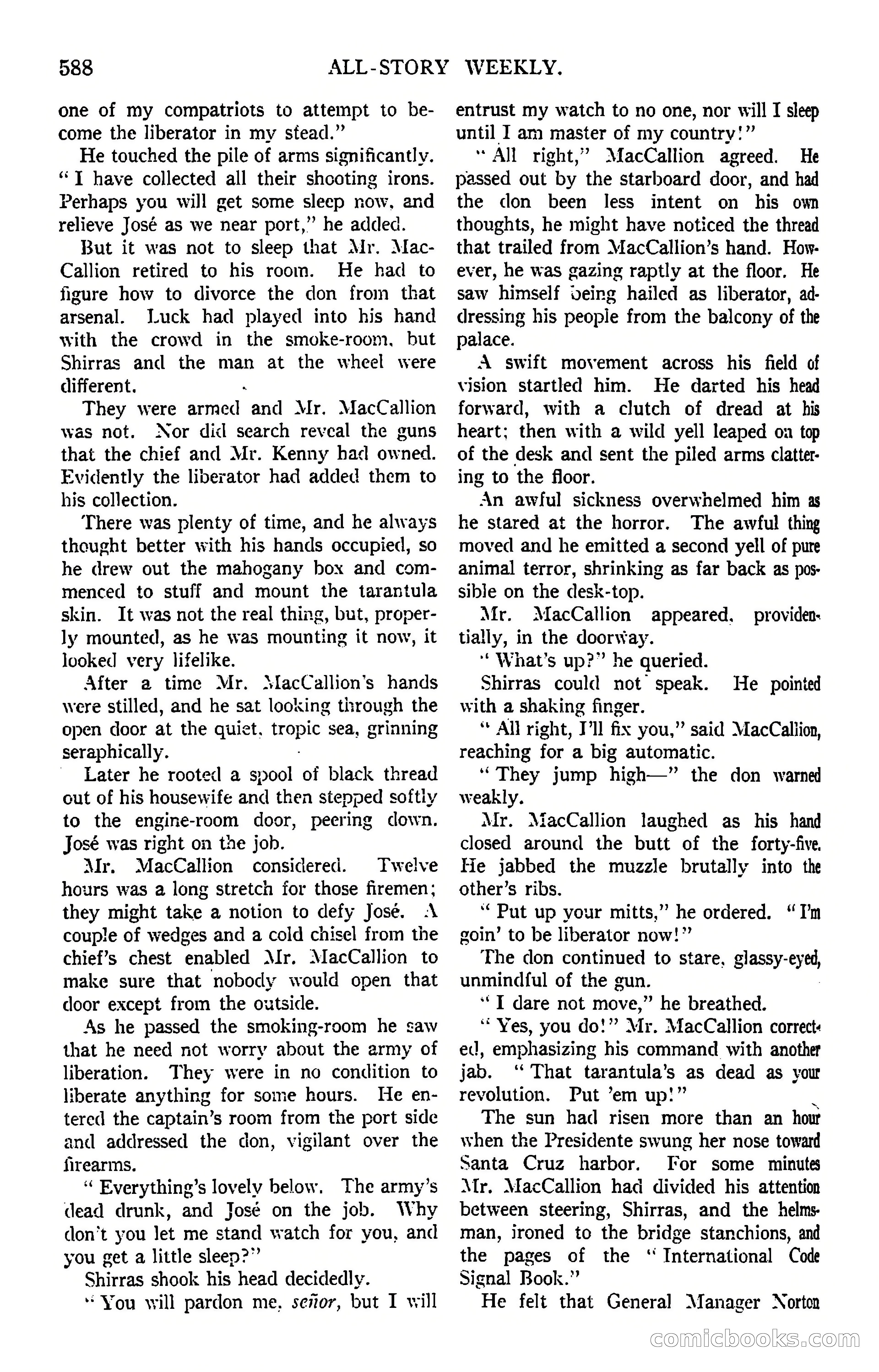 All-Story Weekly, March 8, 1919 — page 62 of 178