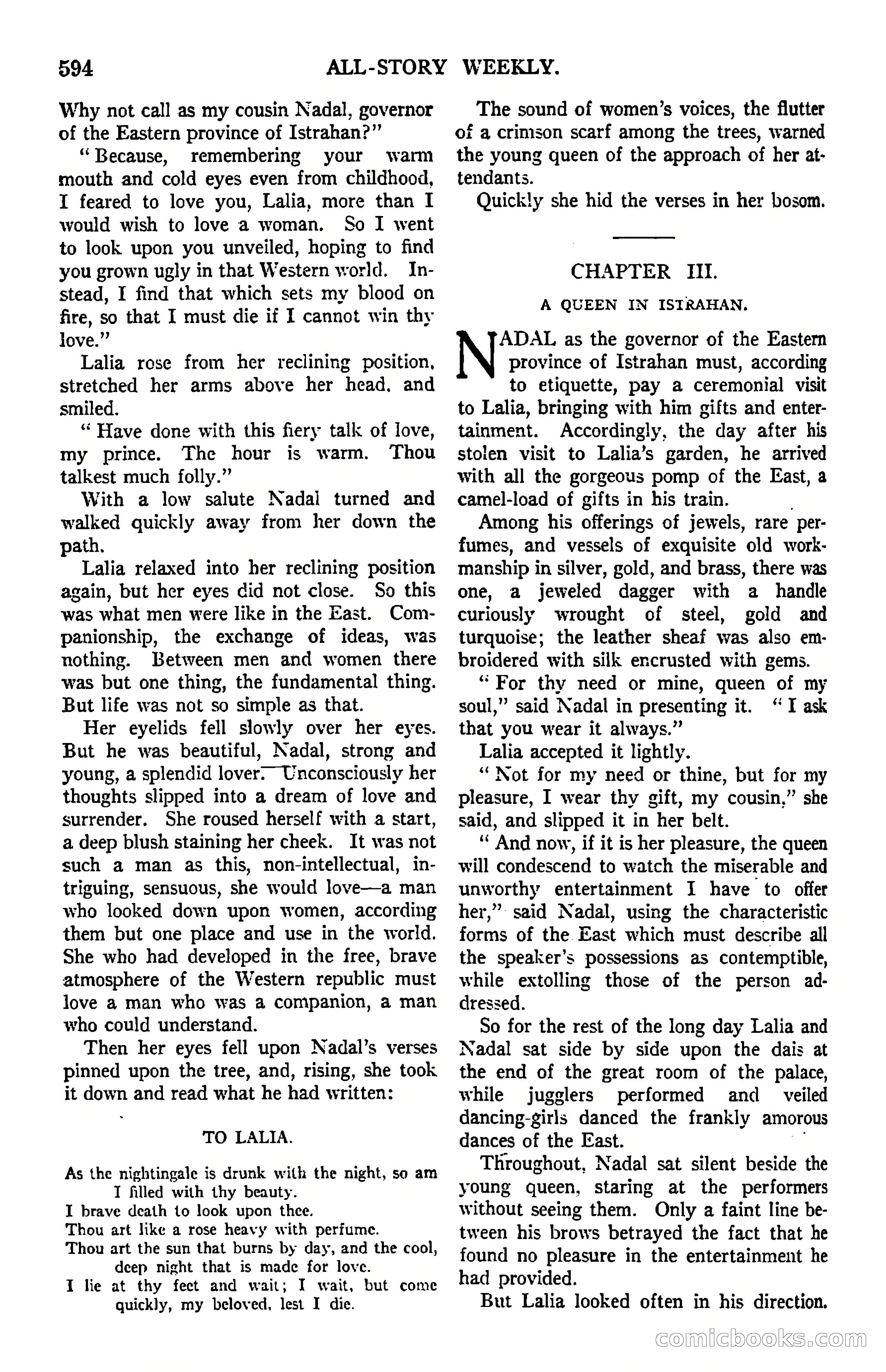 All-Story Weekly, March 8, 1919 — page 68 of 178