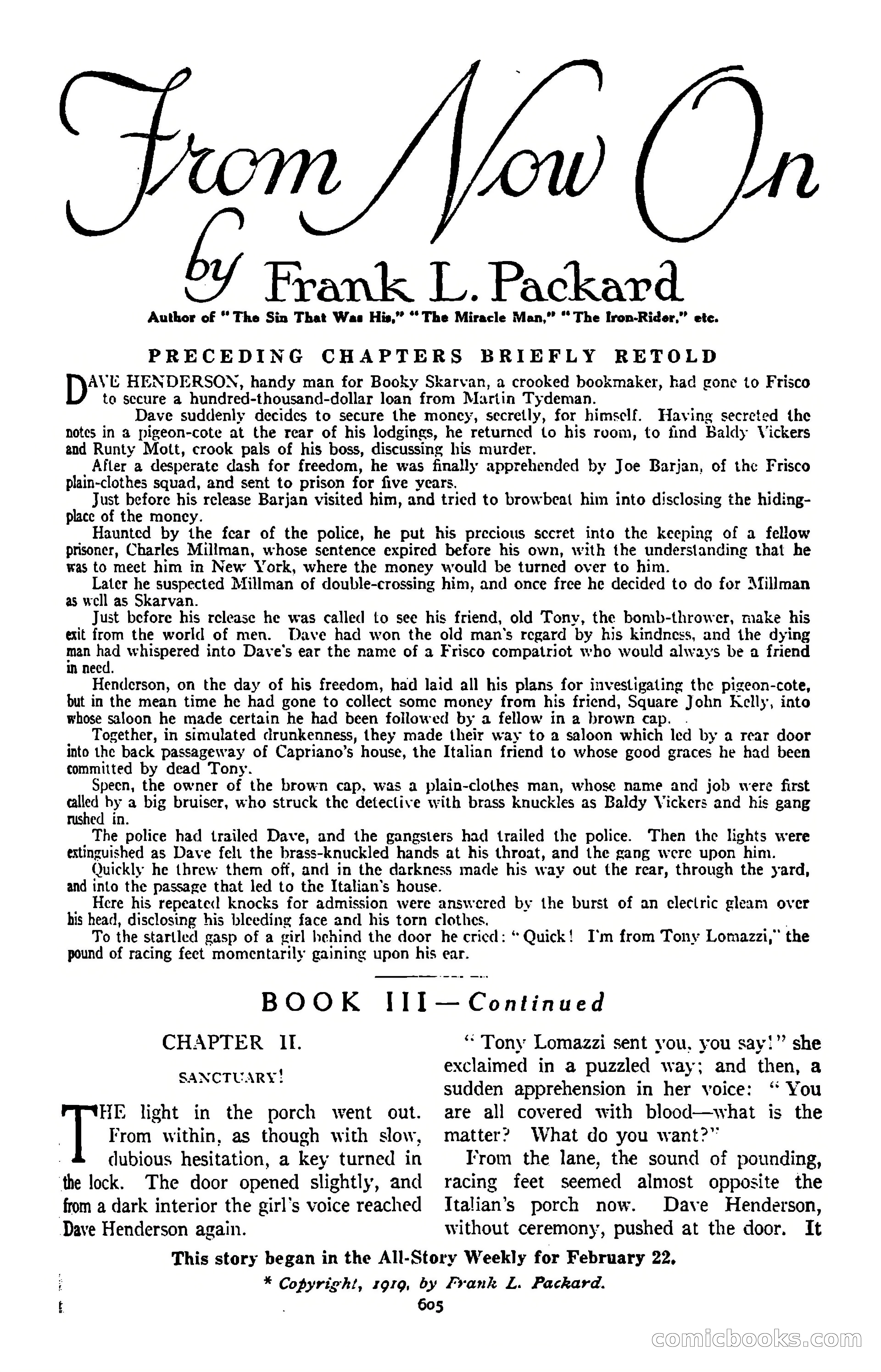 All-Story Weekly, March 8, 1919 — page 79 of 178