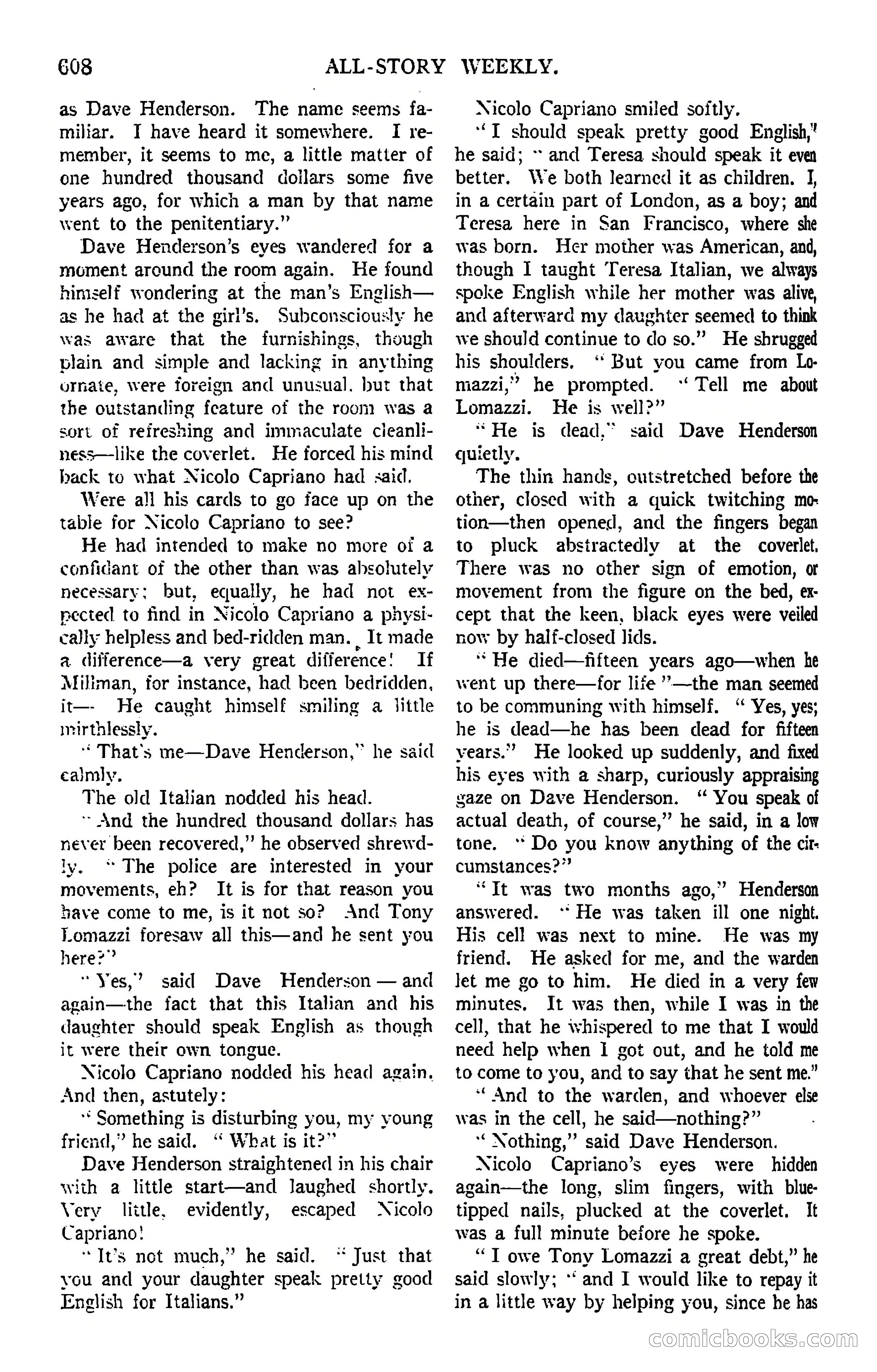 All-Story Weekly, March 8, 1919 — page 82 of 178