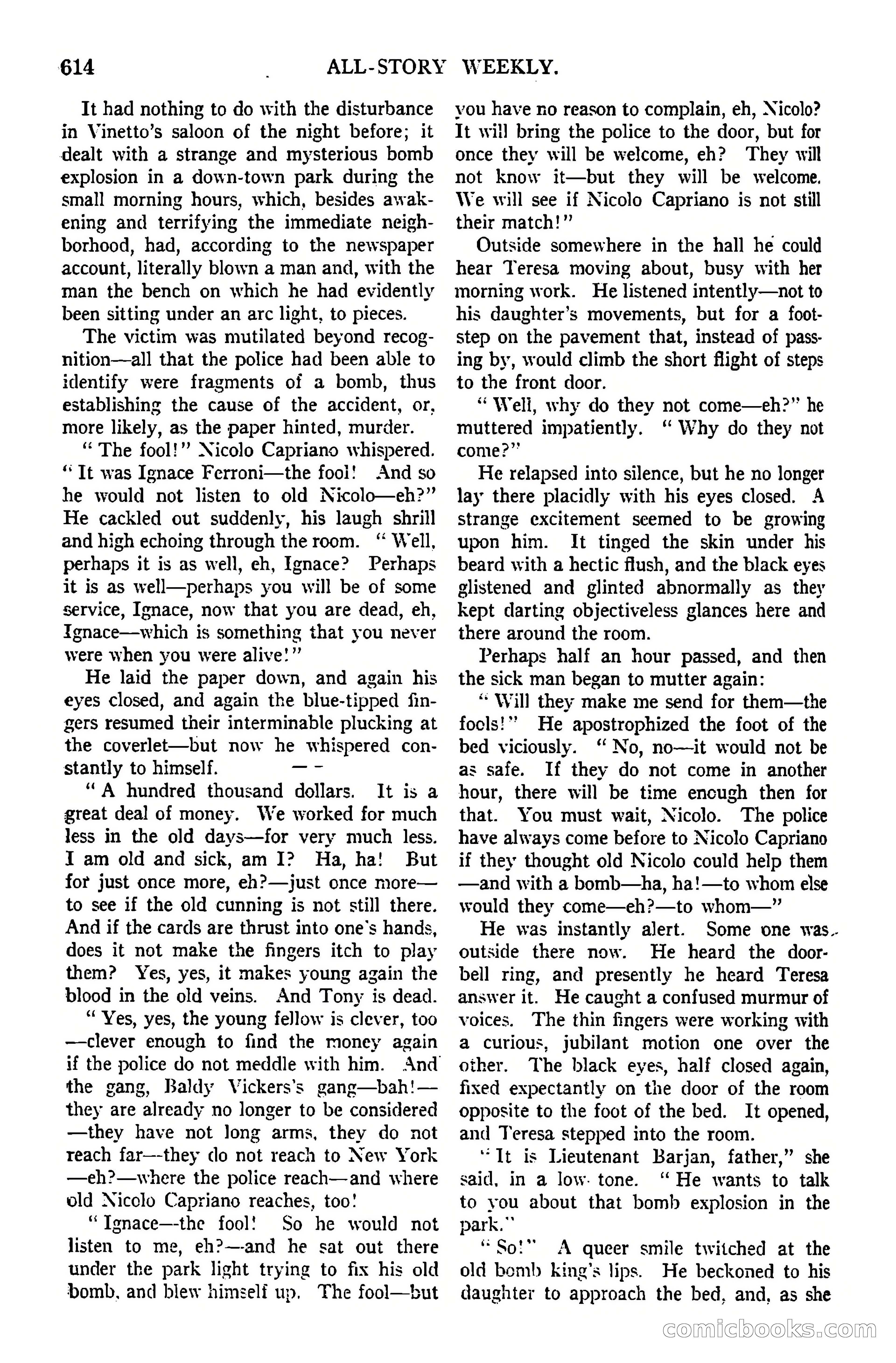 All-Story Weekly, March 8, 1919 — page 88 of 178