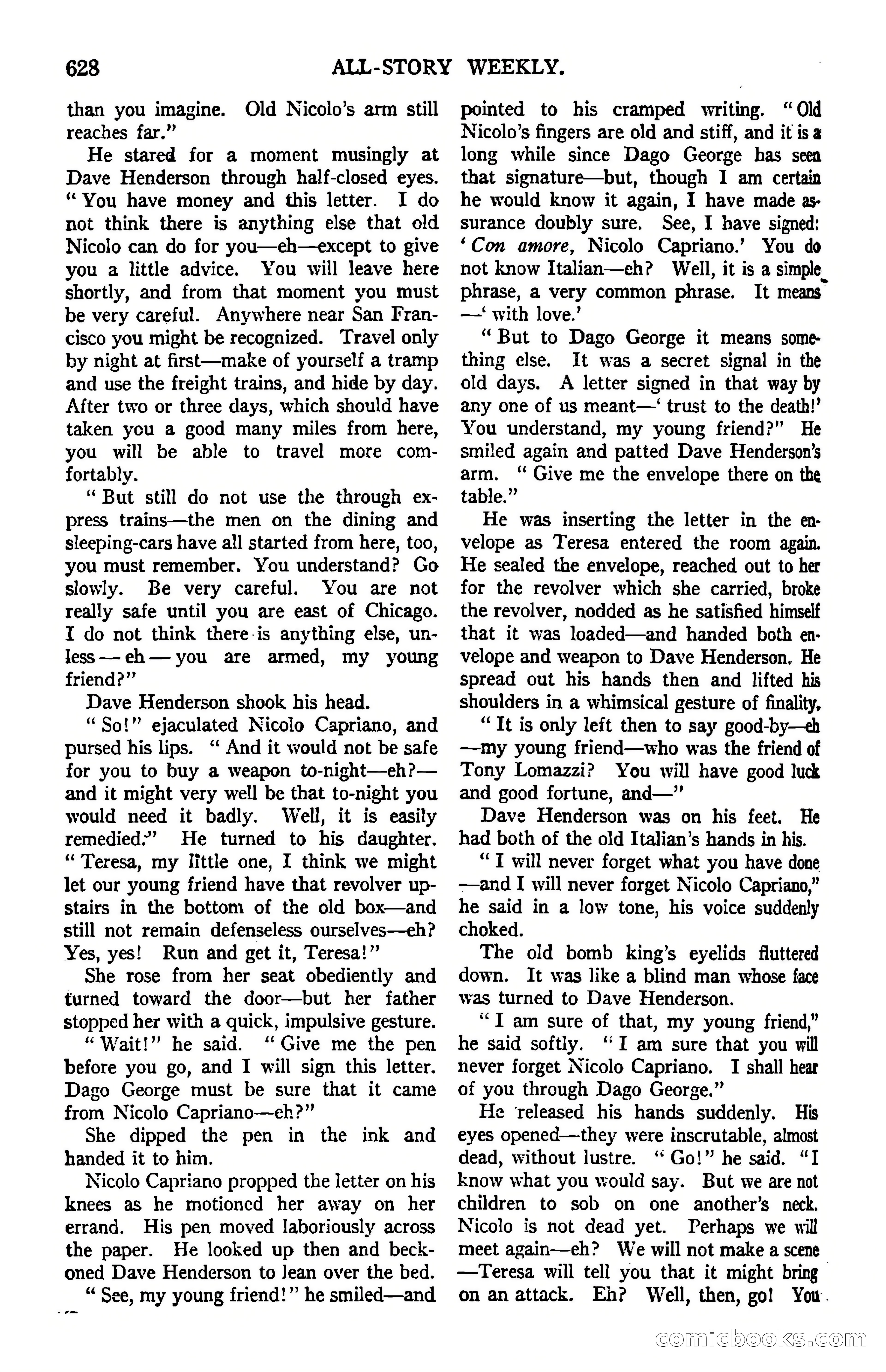 All-Story Weekly, March 8, 1919 — page 102 of 178
