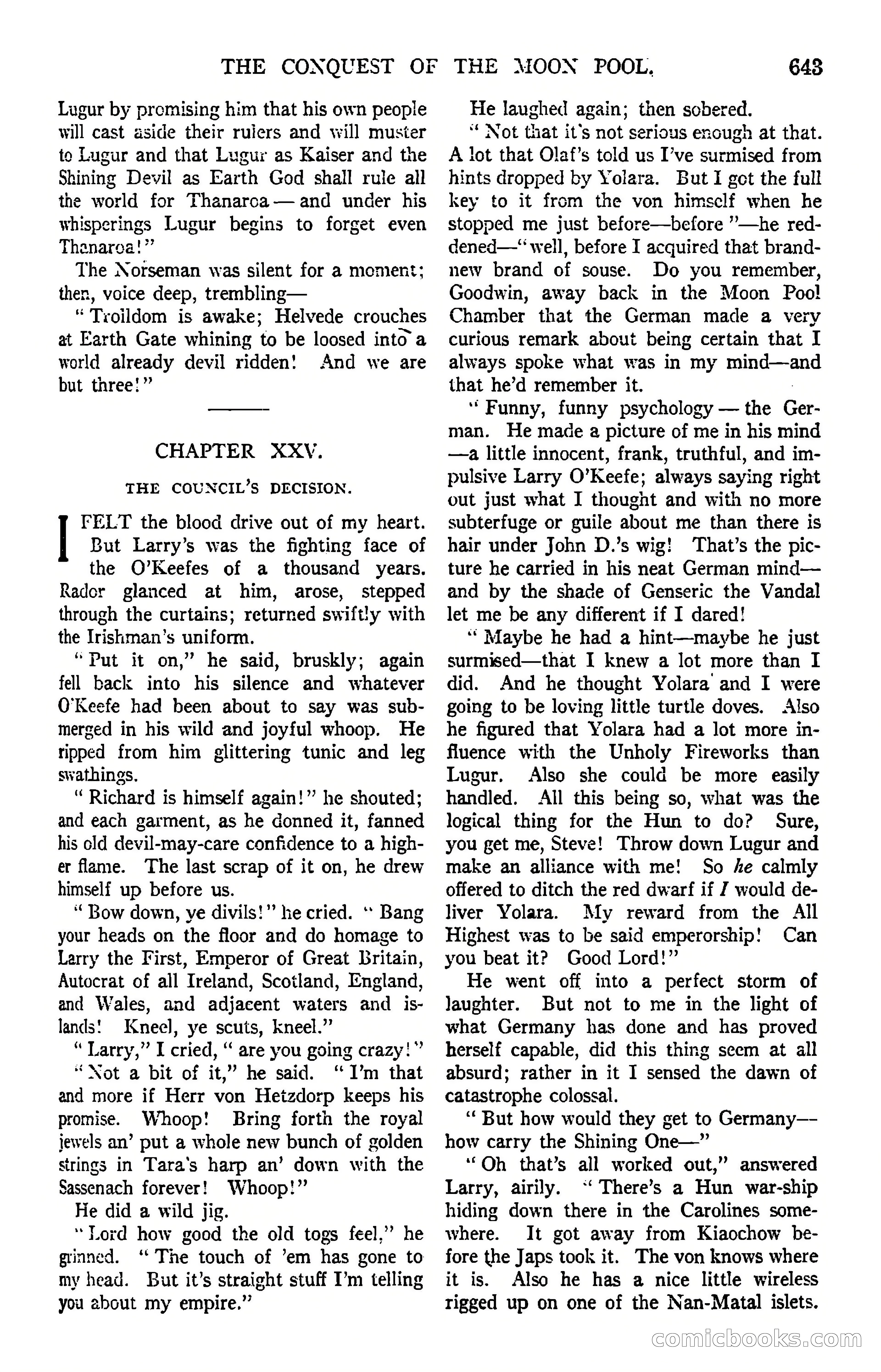 All-Story Weekly, March 8, 1919 — page 117 of 178