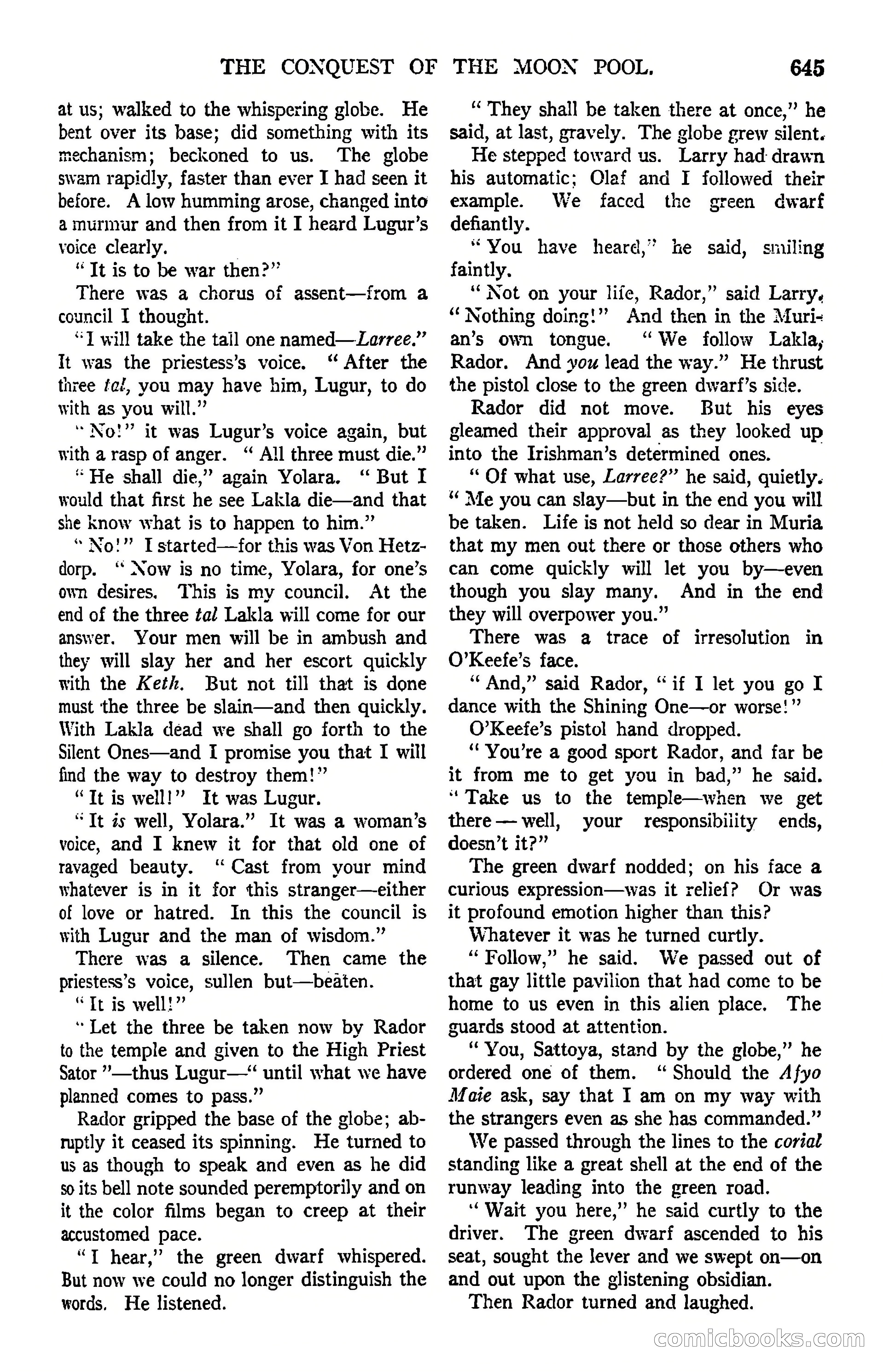 All-Story Weekly, March 8, 1919 — page 119 of 178