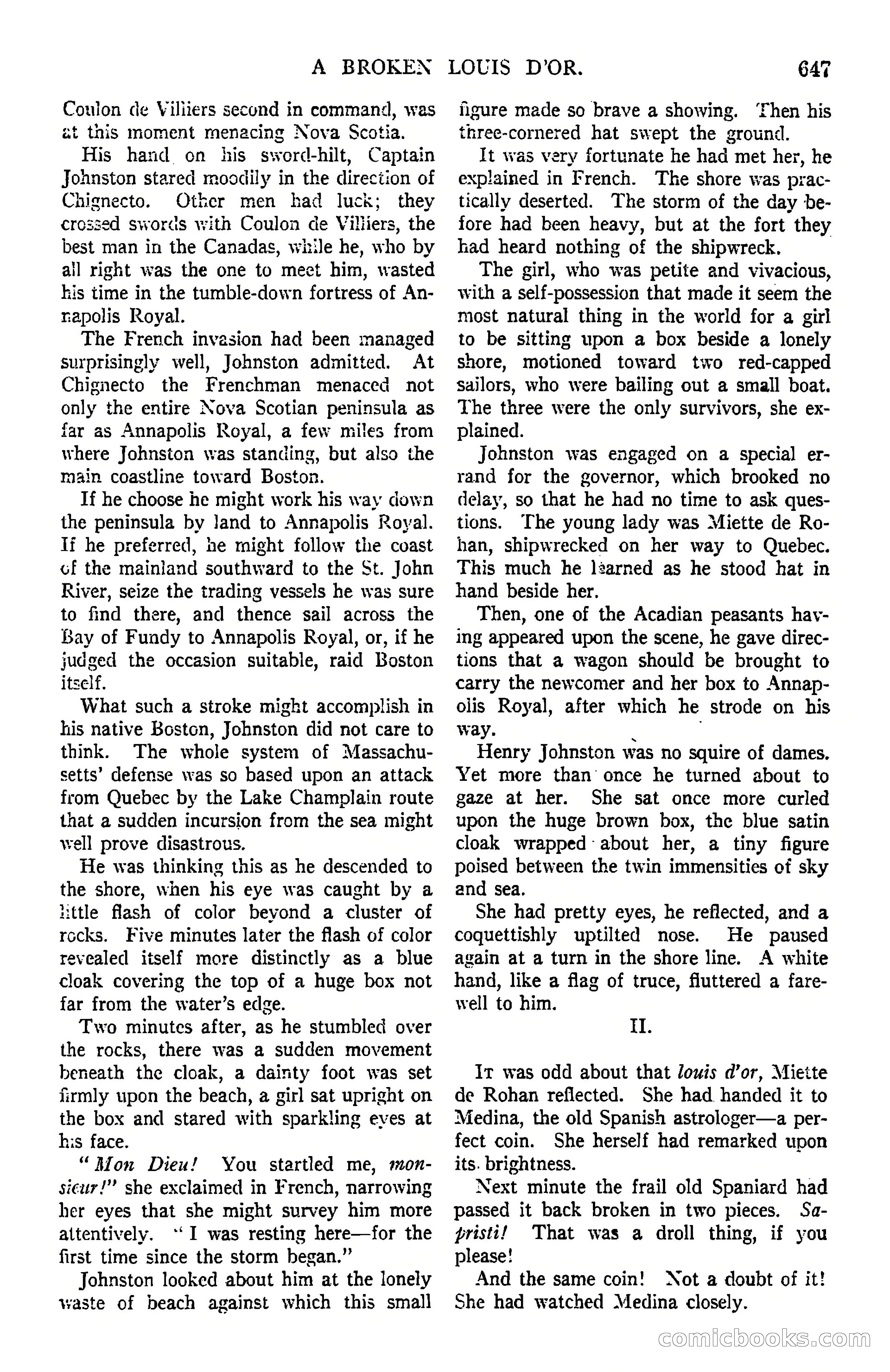 All-Story Weekly, March 8, 1919 — page 121 of 178