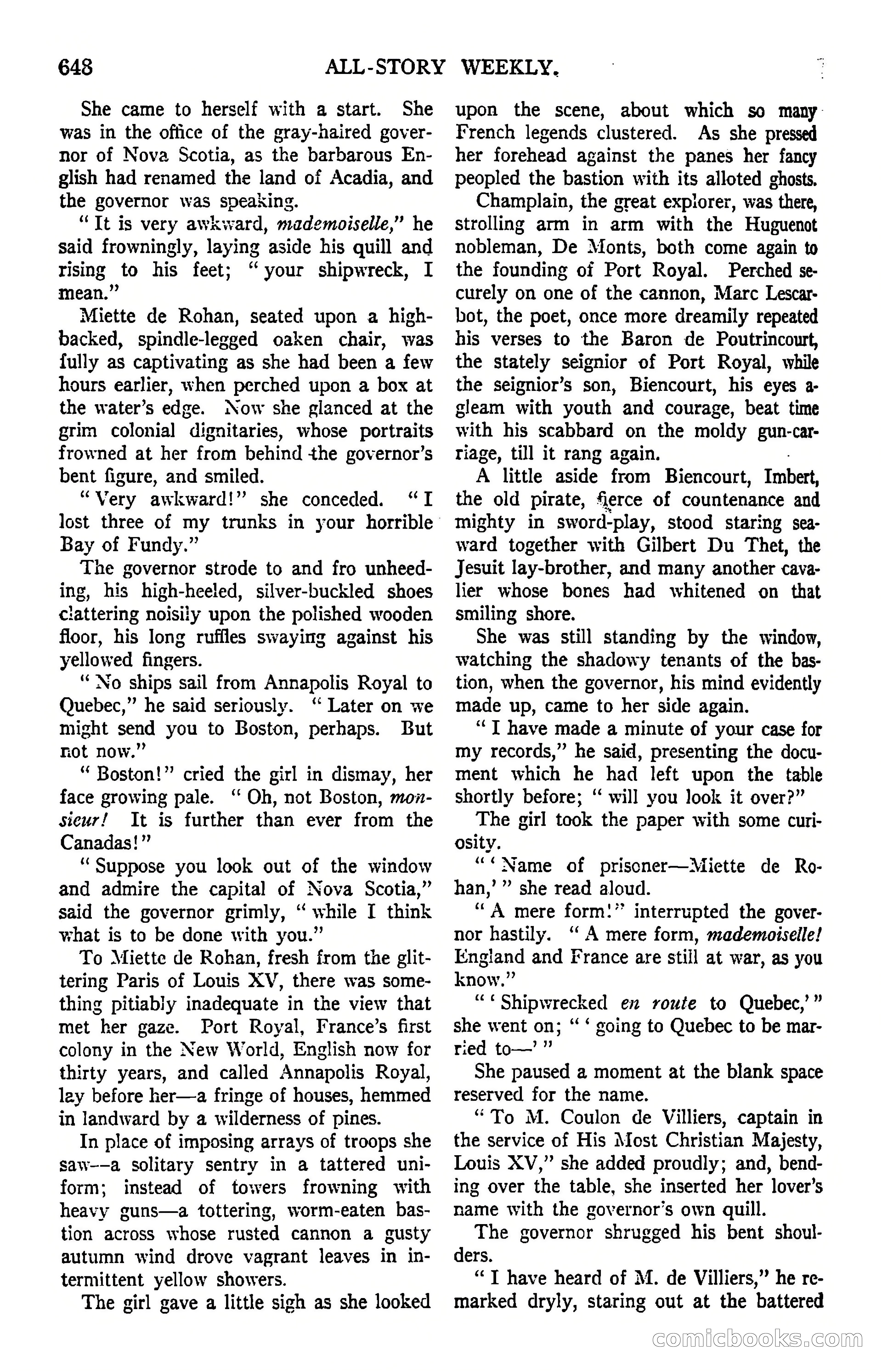 All-Story Weekly, March 8, 1919 — page 122 of 178