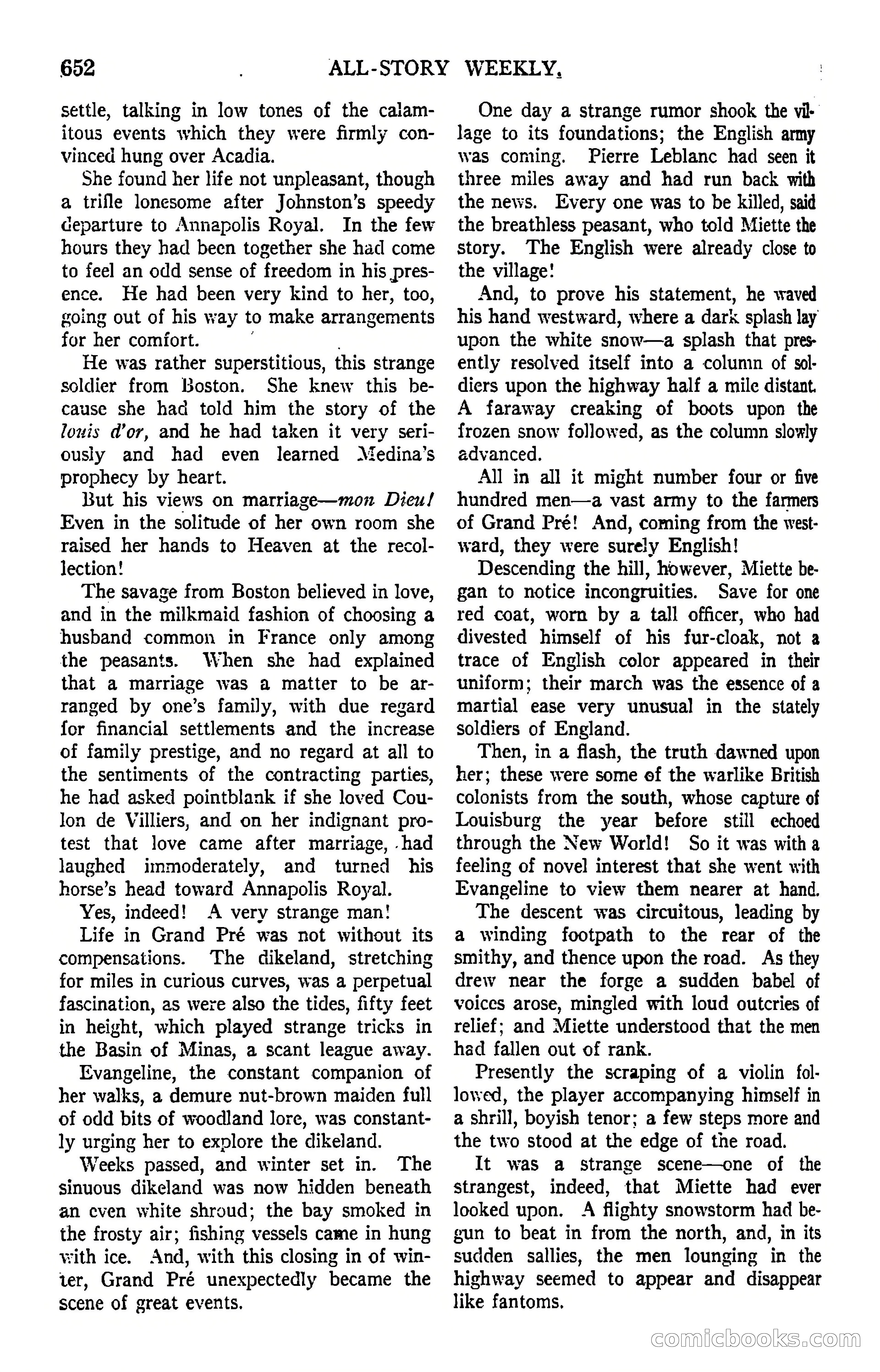 All-Story Weekly, March 8, 1919 — page 126 of 178