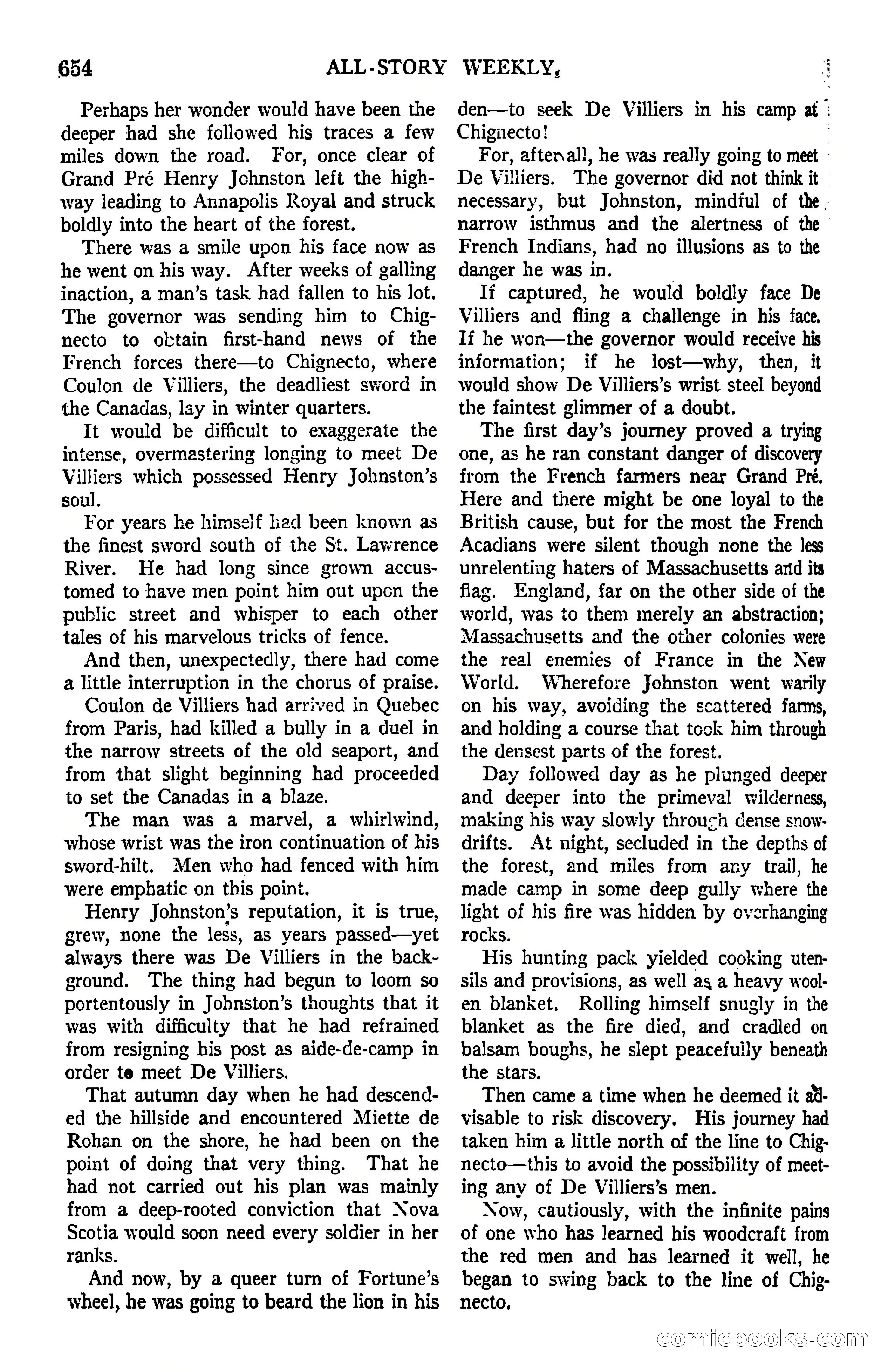 All-Story Weekly, March 8, 1919 — page 128 of 178