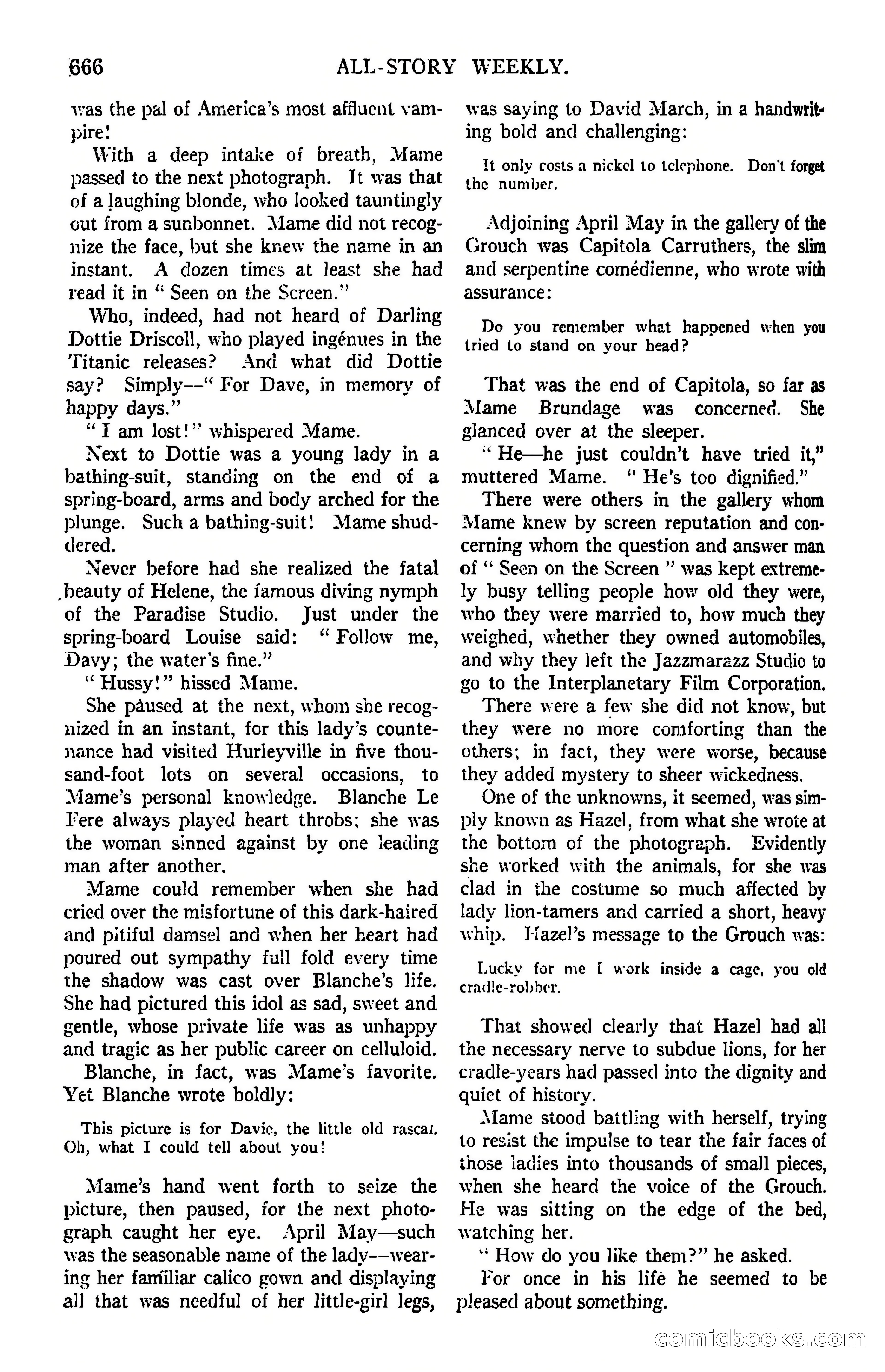 All-Story Weekly, March 8, 1919 — page 140 of 178