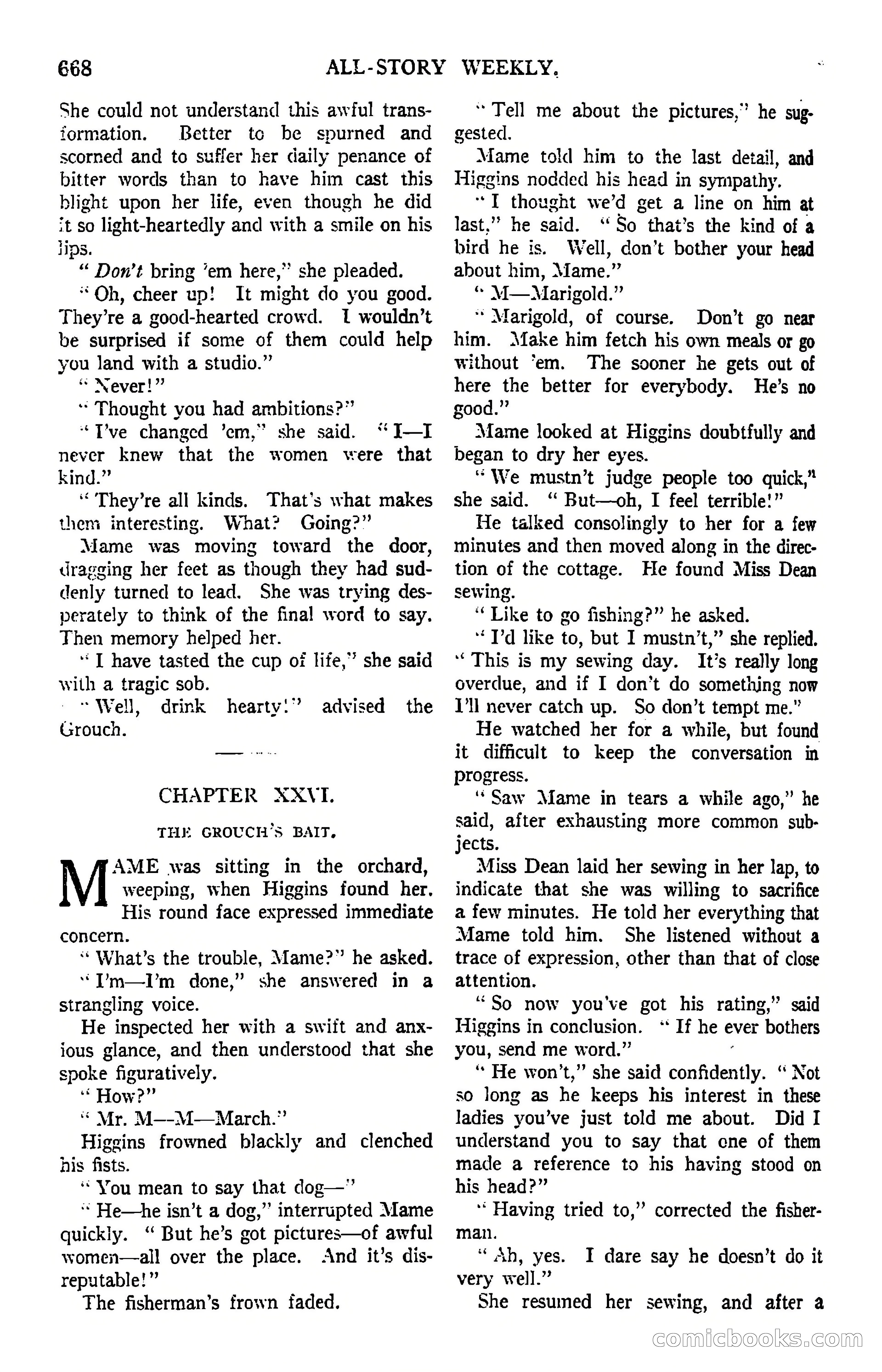 All-Story Weekly, March 8, 1919 — page 142 of 178
