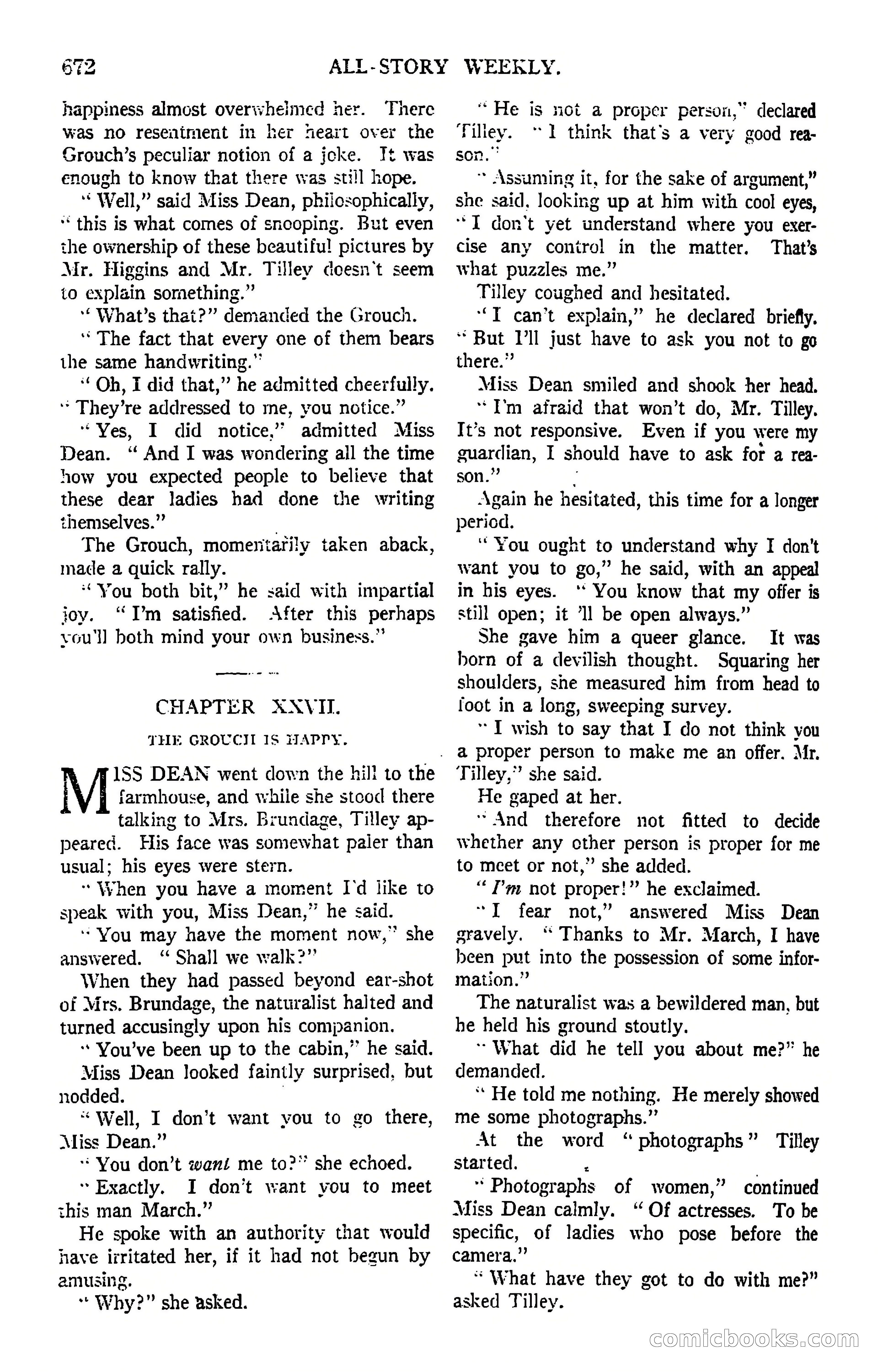 All-Story Weekly, March 8, 1919 — page 146 of 178