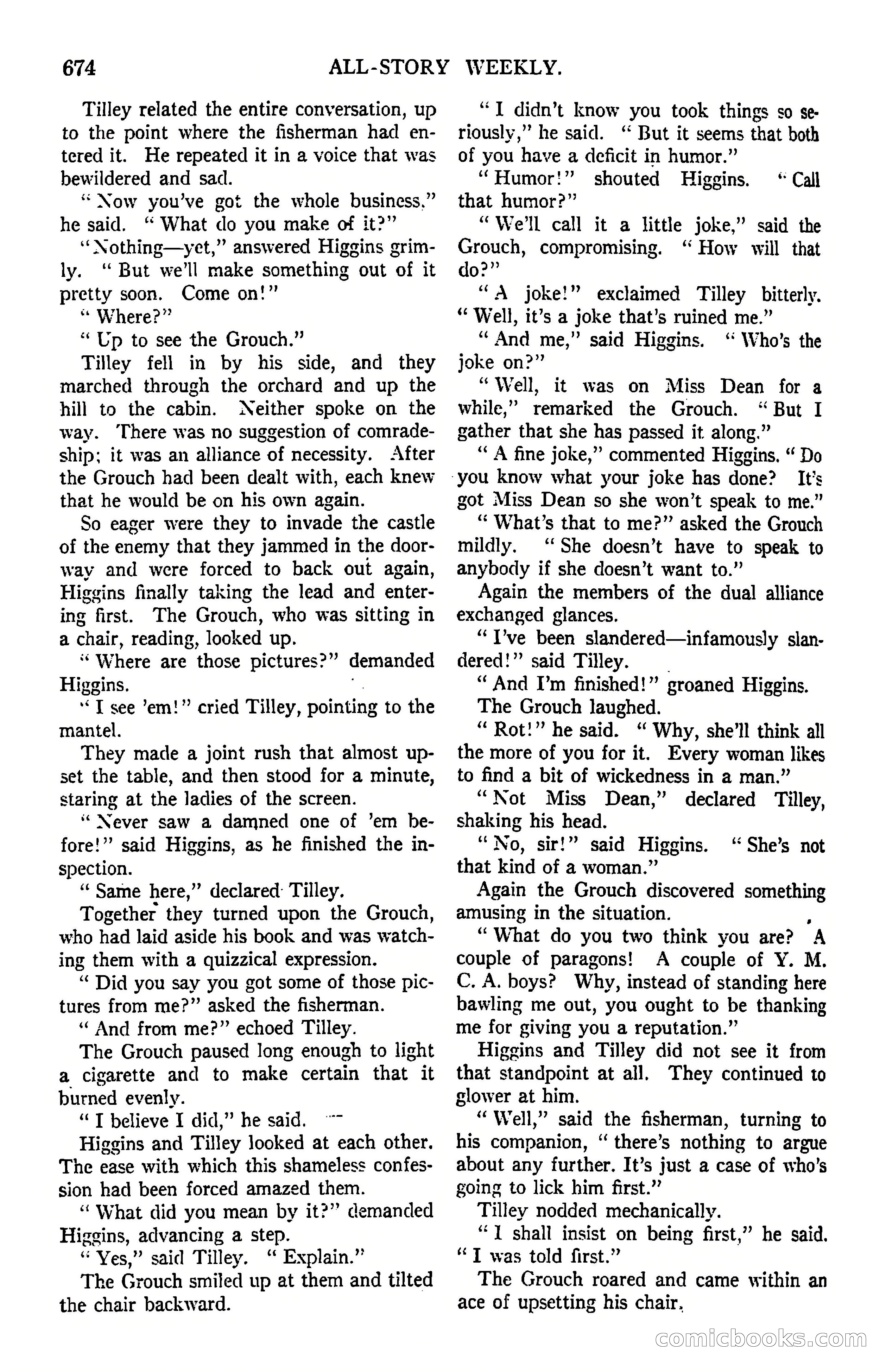 All-Story Weekly, March 8, 1919 — page 148 of 178