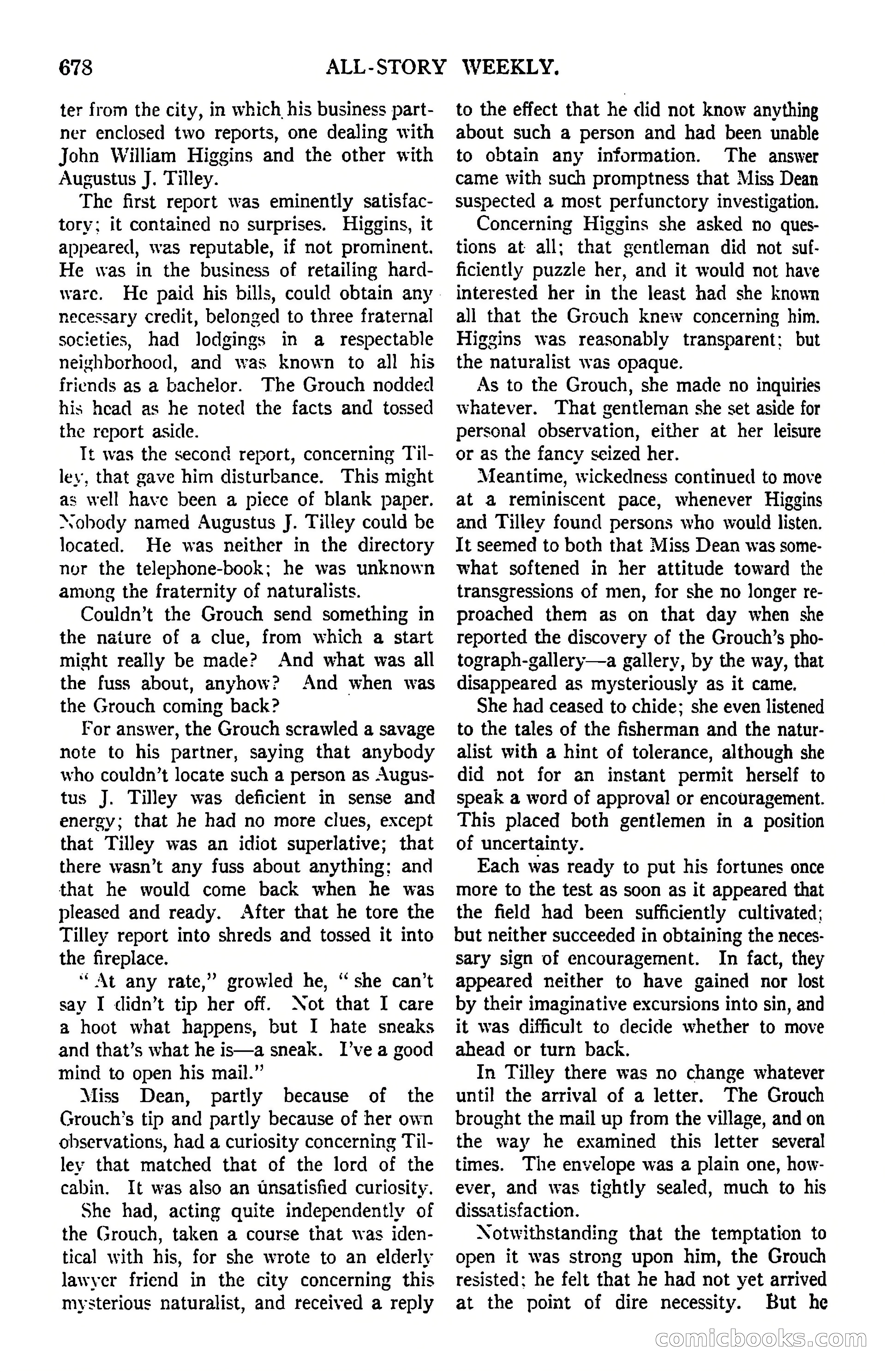 All-Story Weekly, March 8, 1919 — page 152 of 178