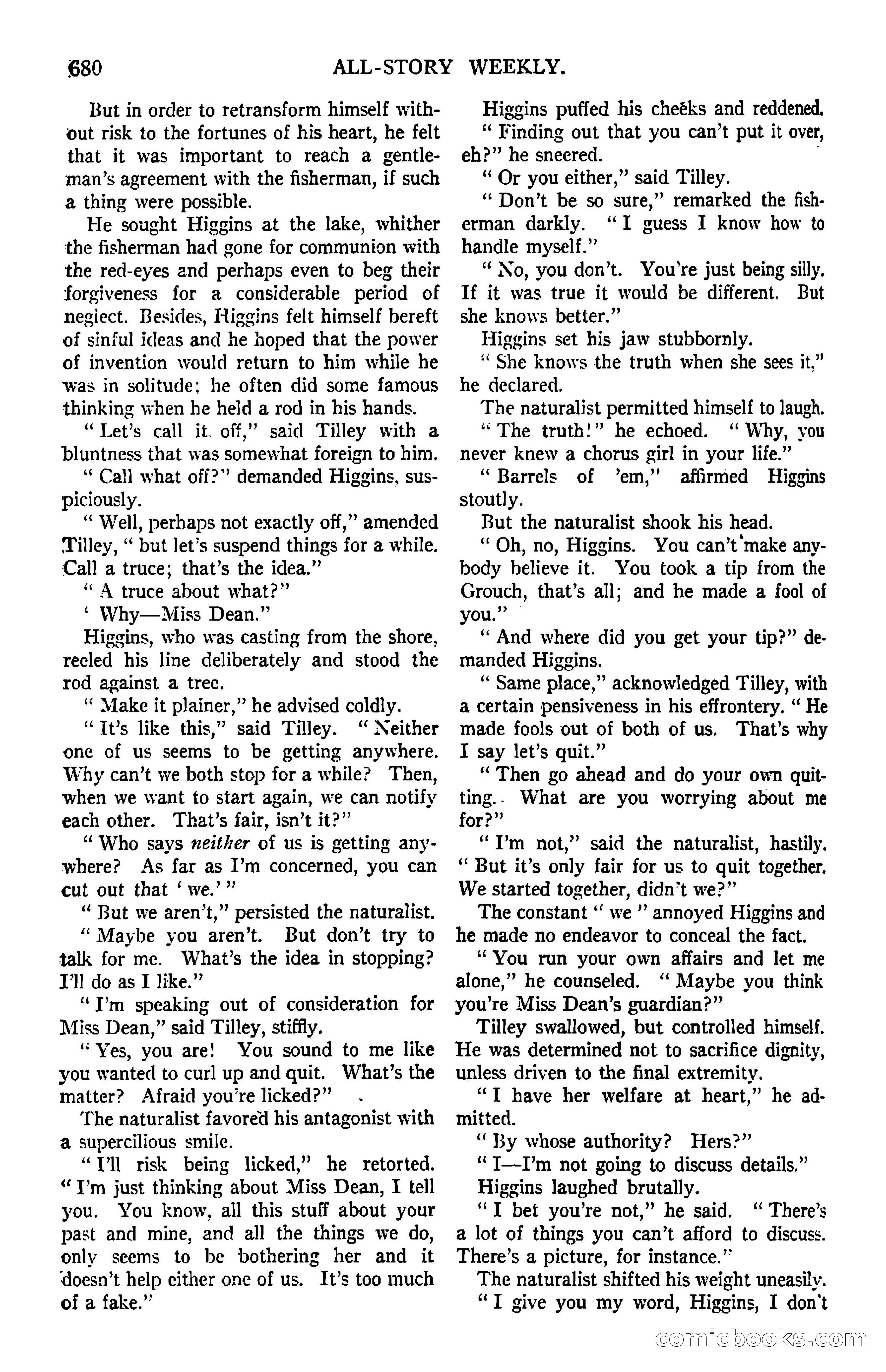 All-Story Weekly, March 8, 1919 — page 154 of 178