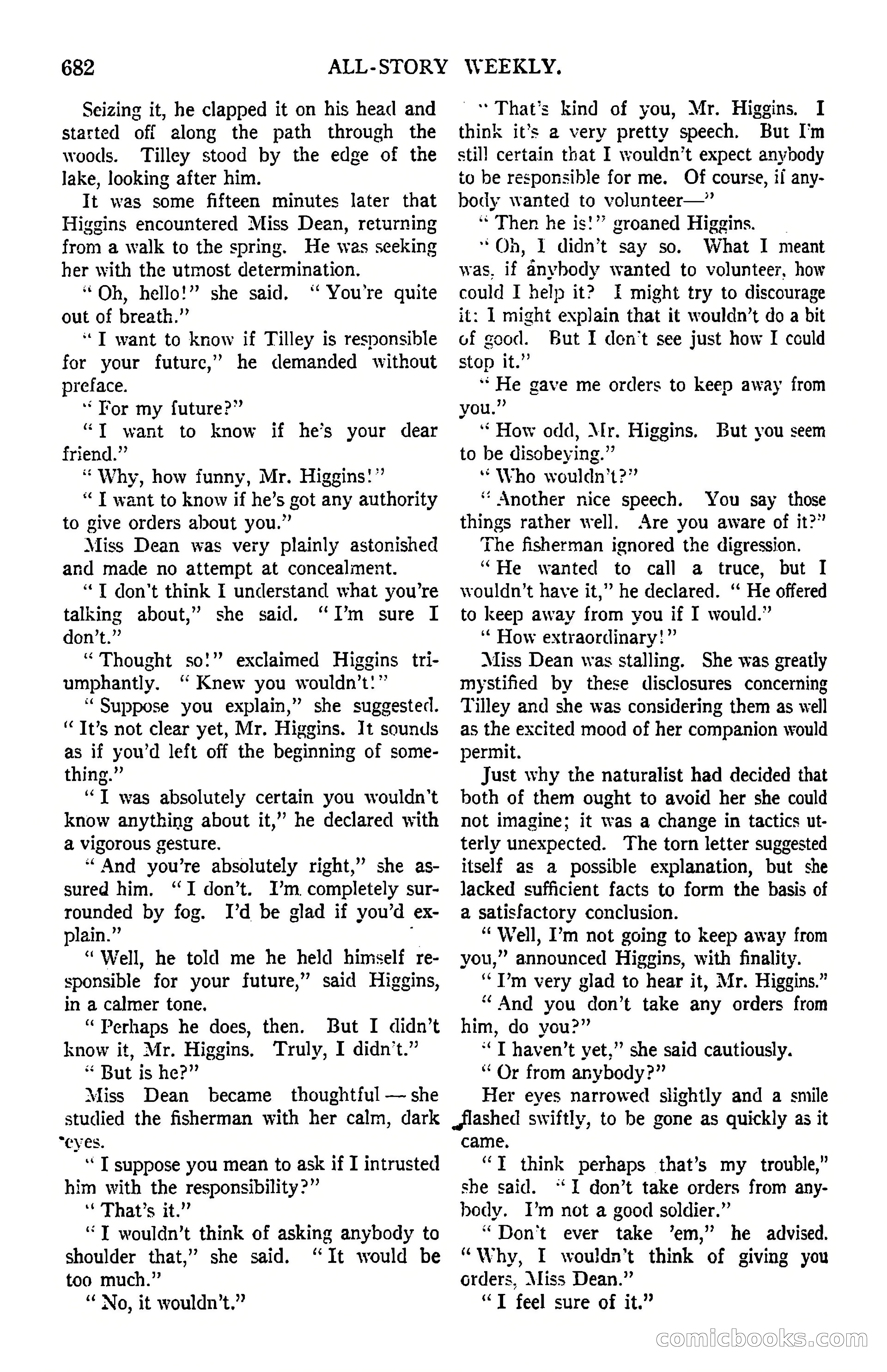 All-Story Weekly, March 8, 1919 — page 156 of 178