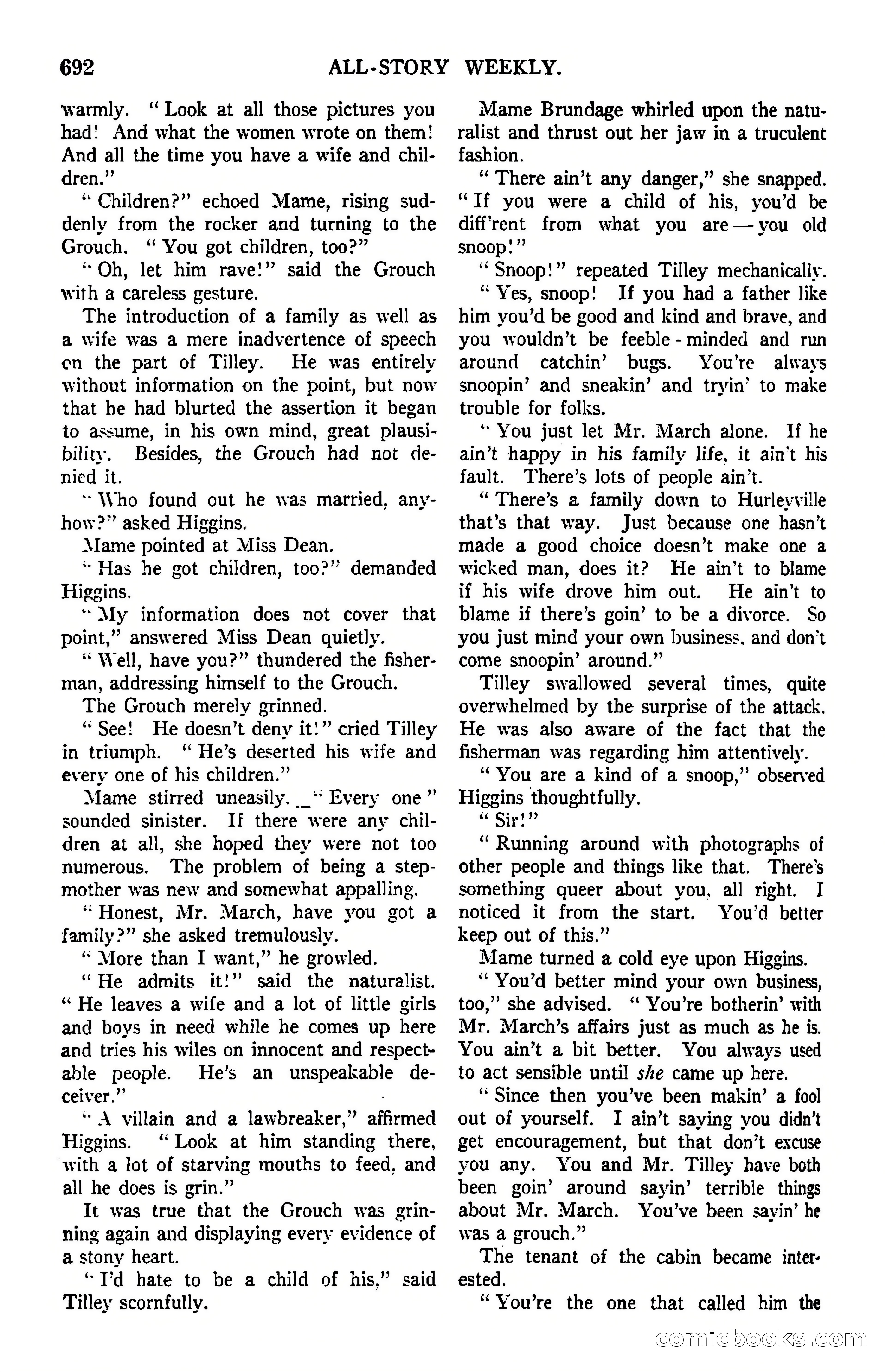 All-Story Weekly, March 8, 1919 — page 166 of 178