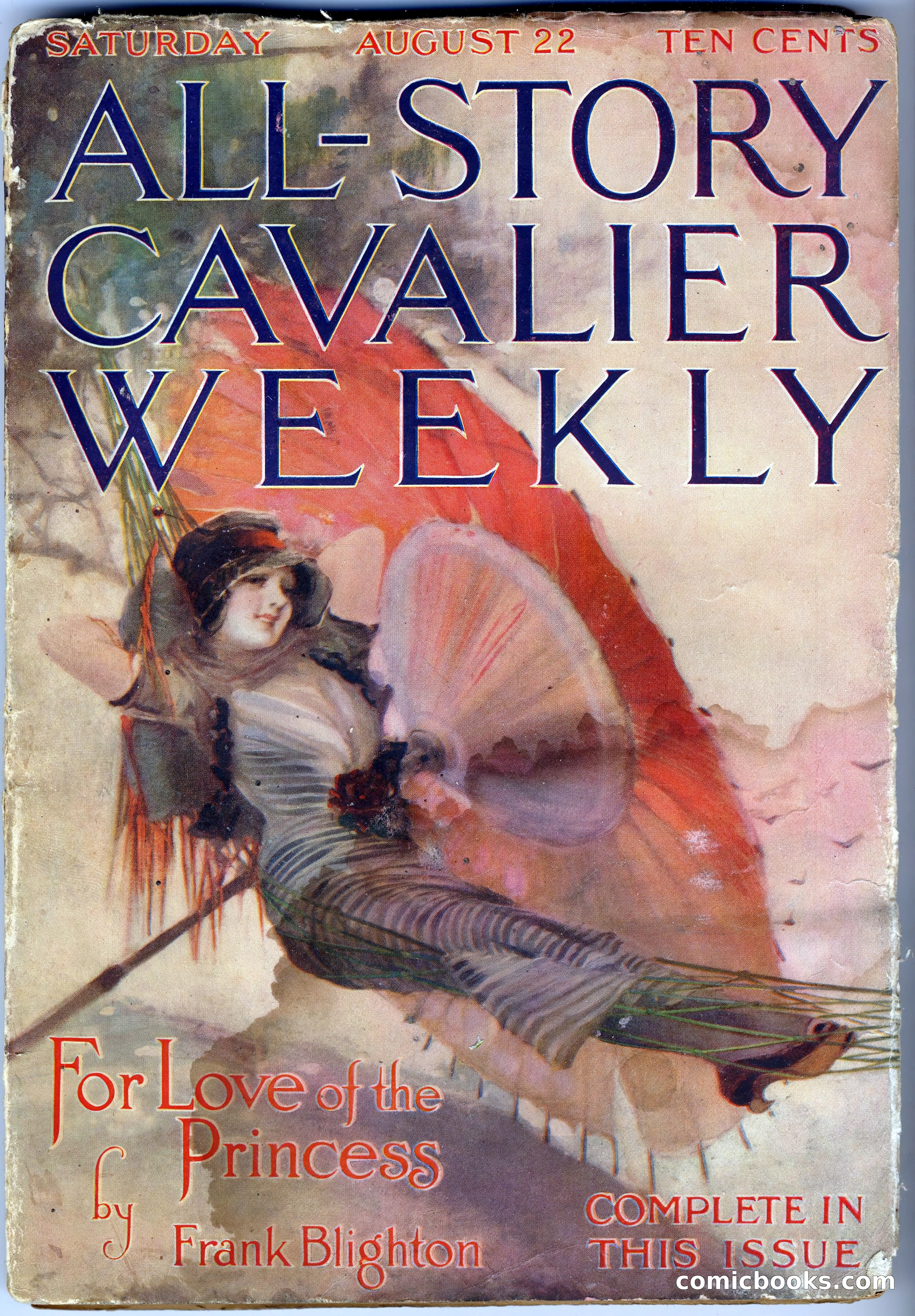 All-Story Cavalier Weekly, "The Double Dealer" — page 7 of 310