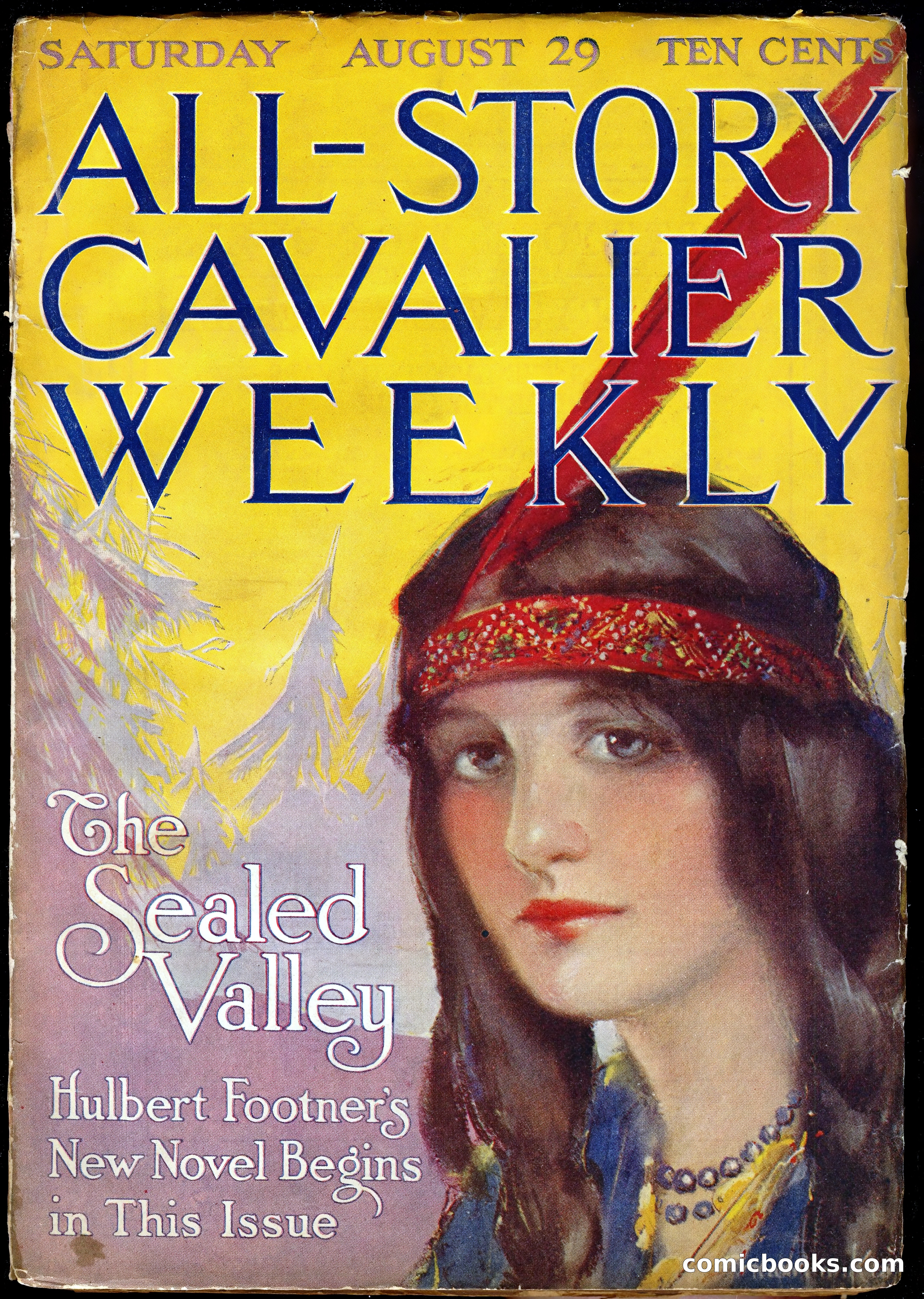 All-Story Cavalier Weekly, "The Double Dealer" — page 8 of 310