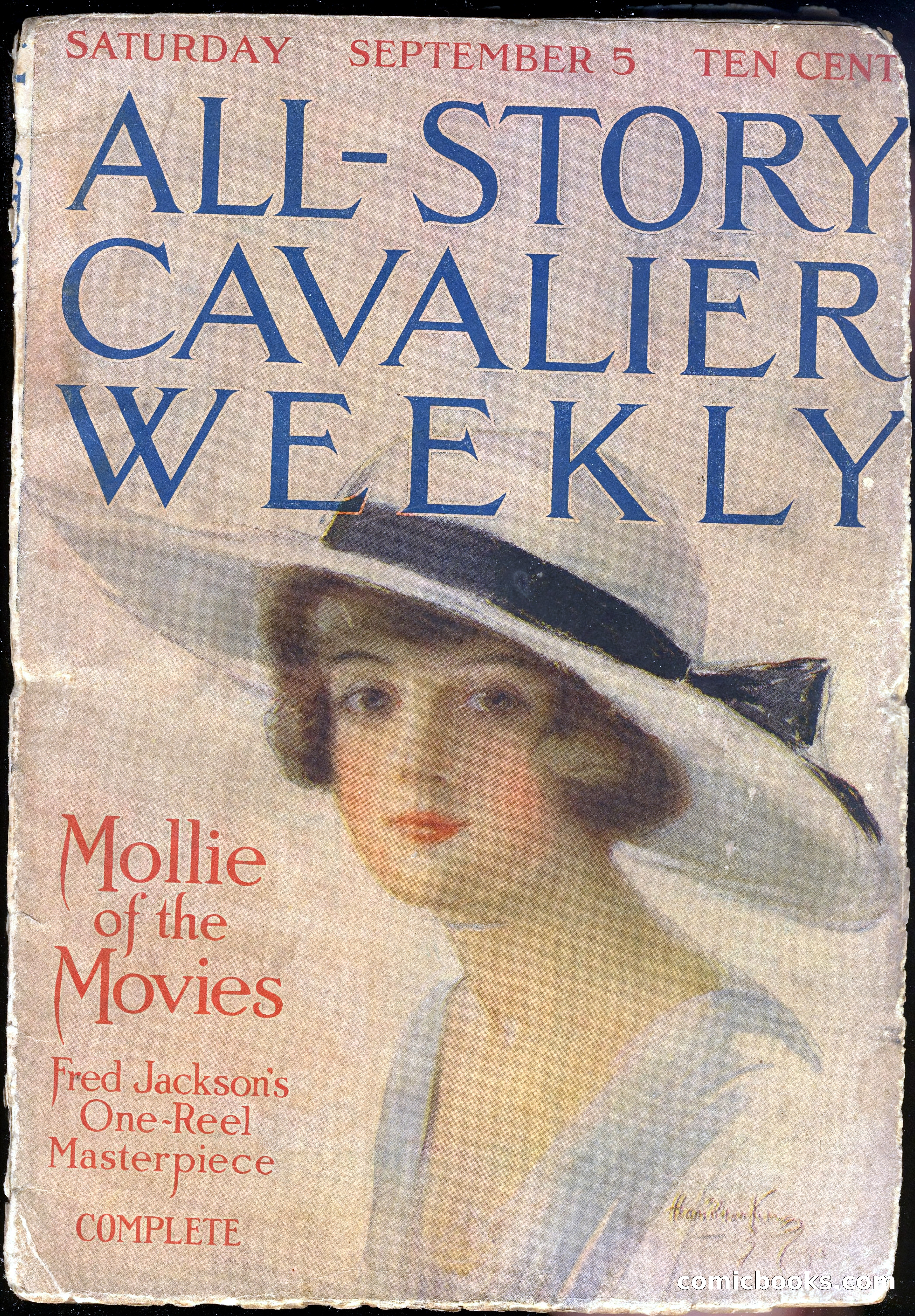 All-Story Cavalier Weekly, "The Double Dealer" — page 9 of 310