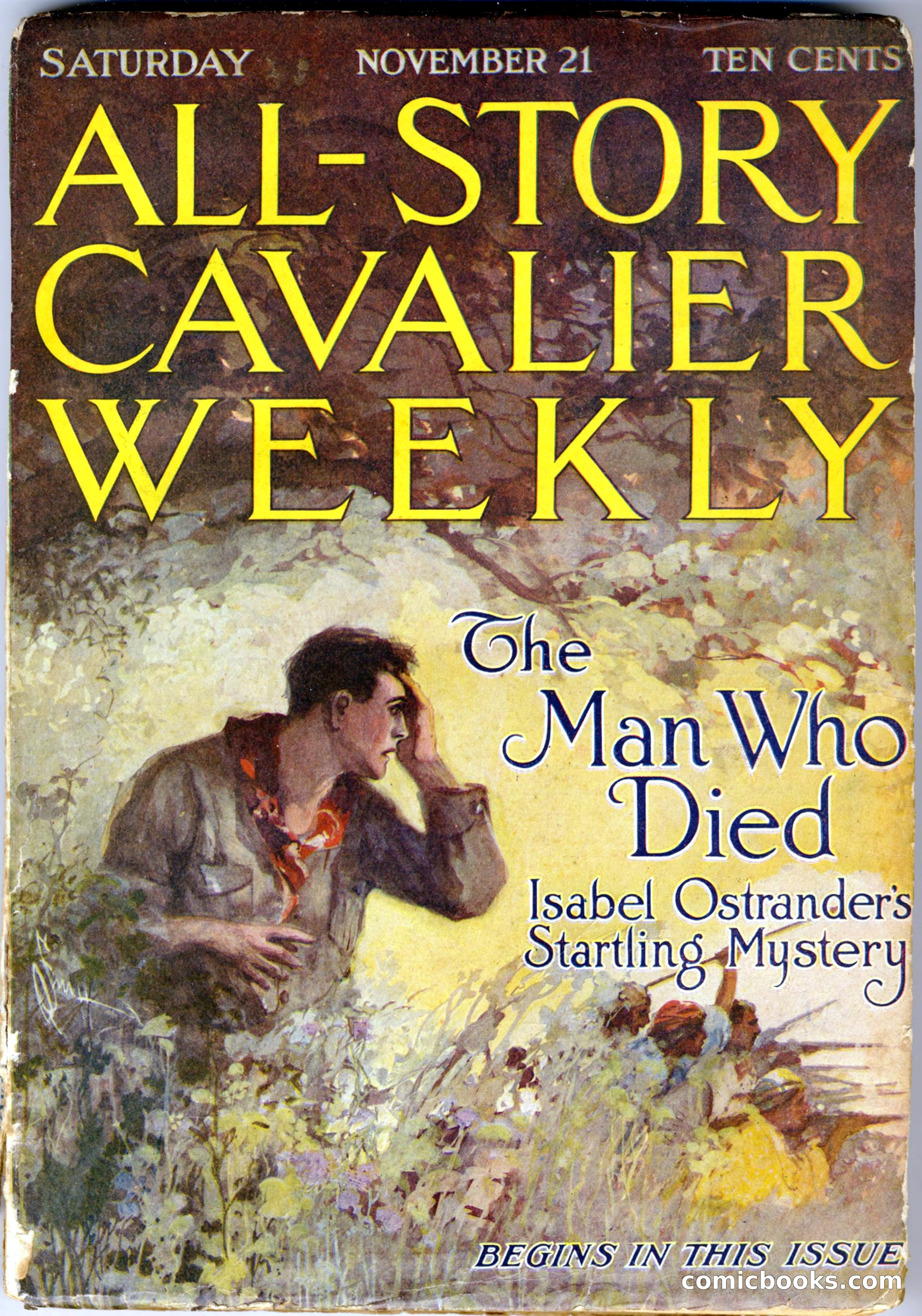 All-Story Cavalier Weekly, "The Double Dealer" — page 14 of 310