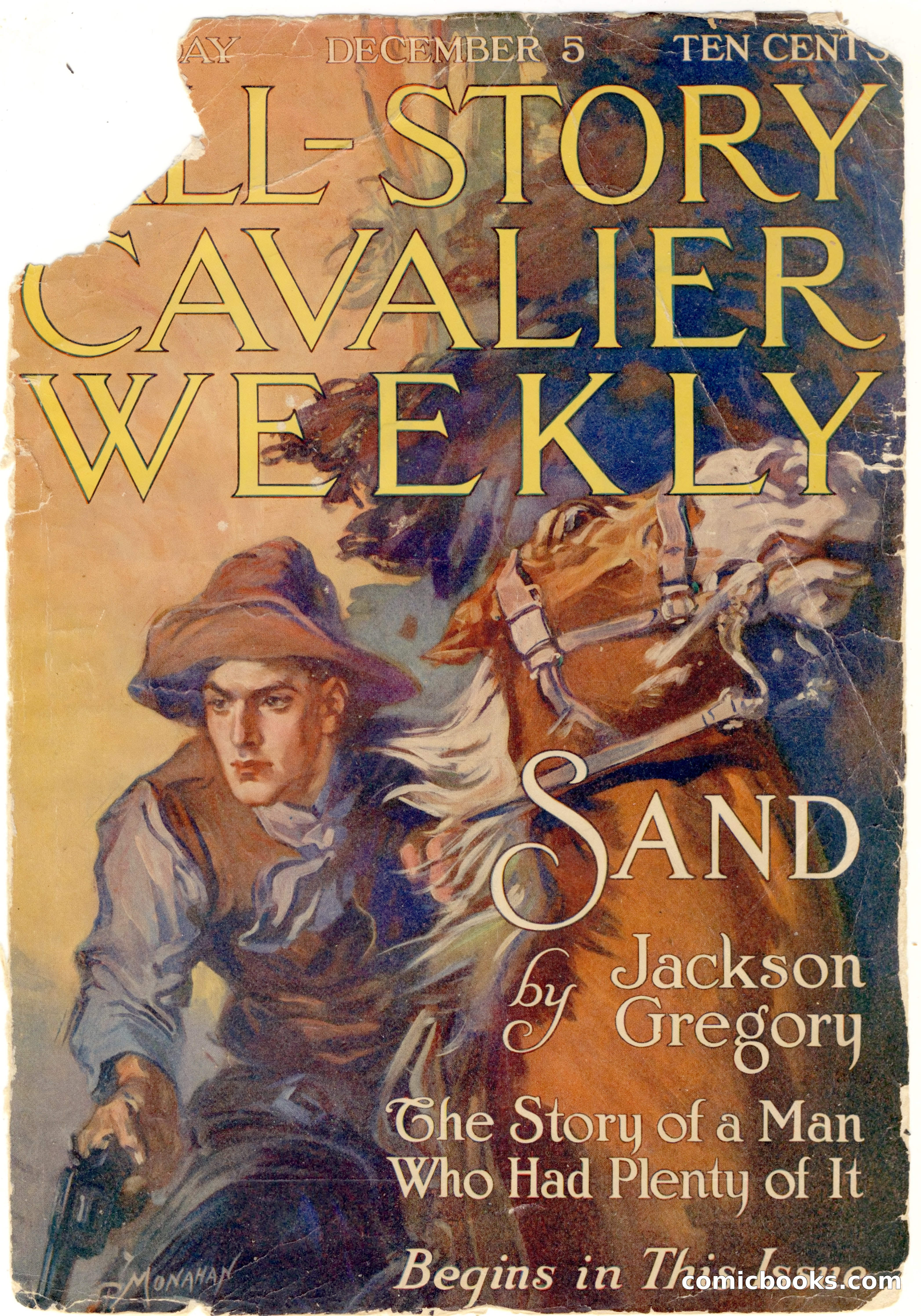 All-Story Cavalier Weekly, "The Double Dealer" — page 16 of 310
