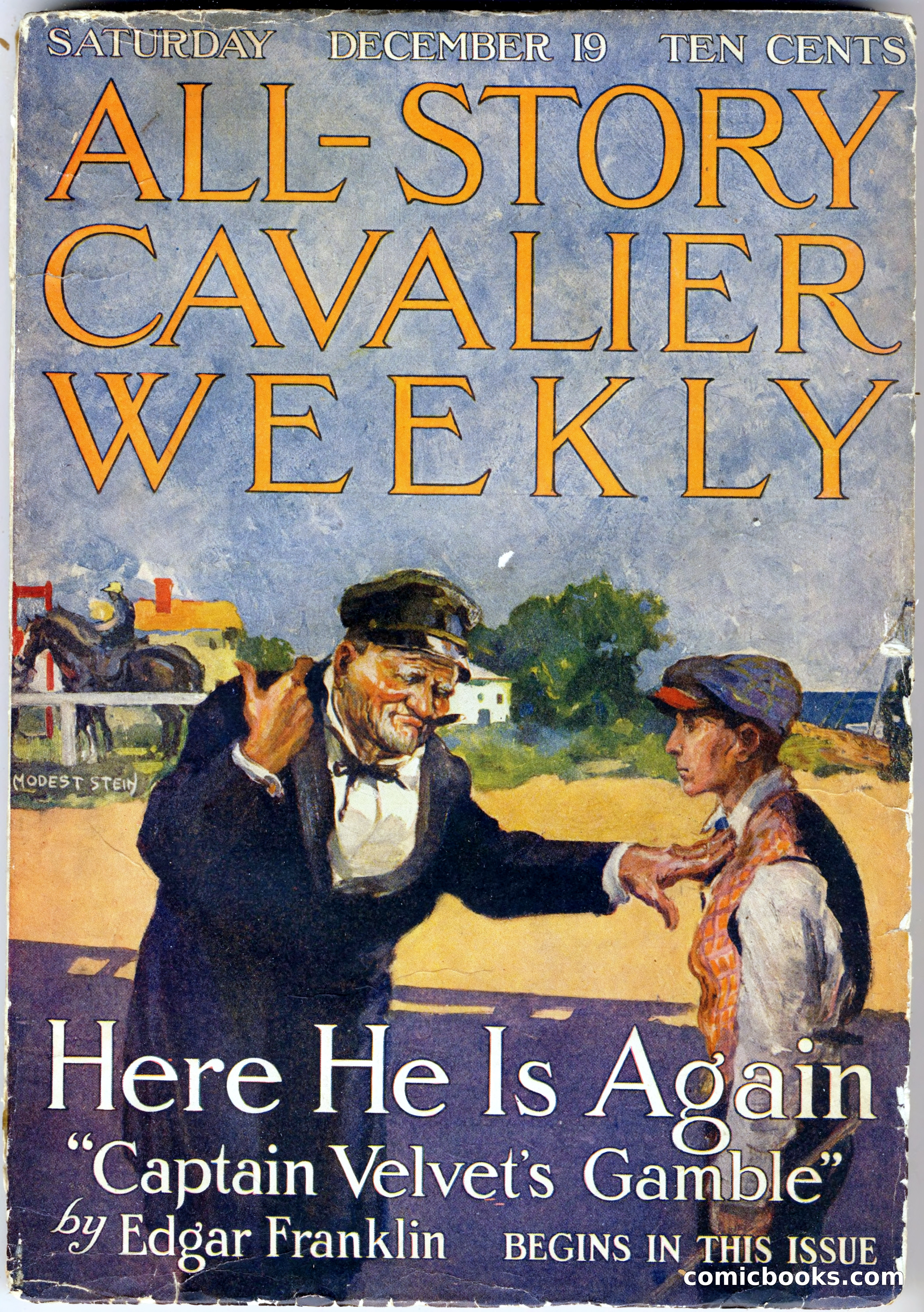 All-Story Cavalier Weekly, "The Double Dealer" — page 17 of 310