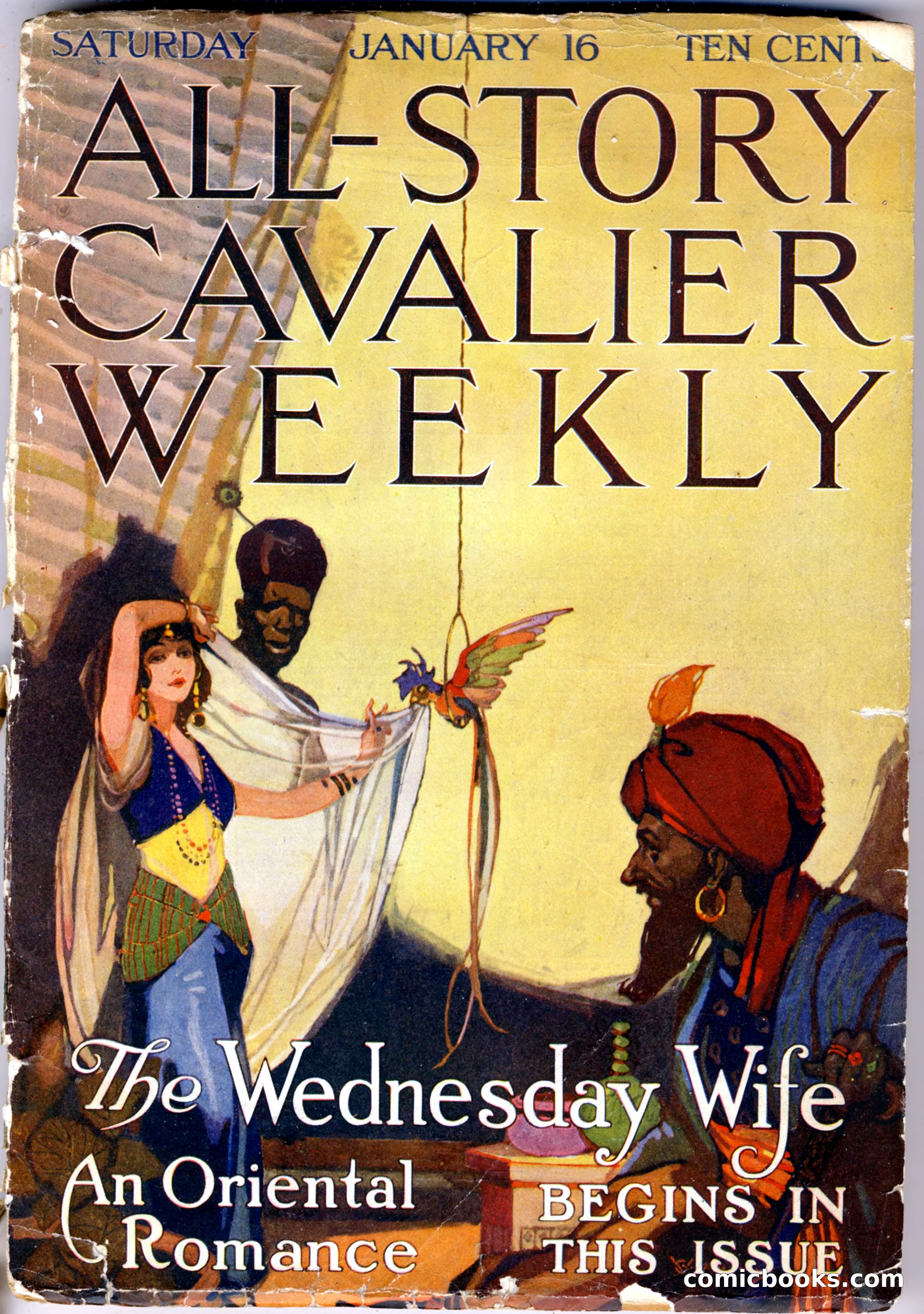 All-Story Cavalier Weekly, "The Double Dealer" — page 21 of 310
