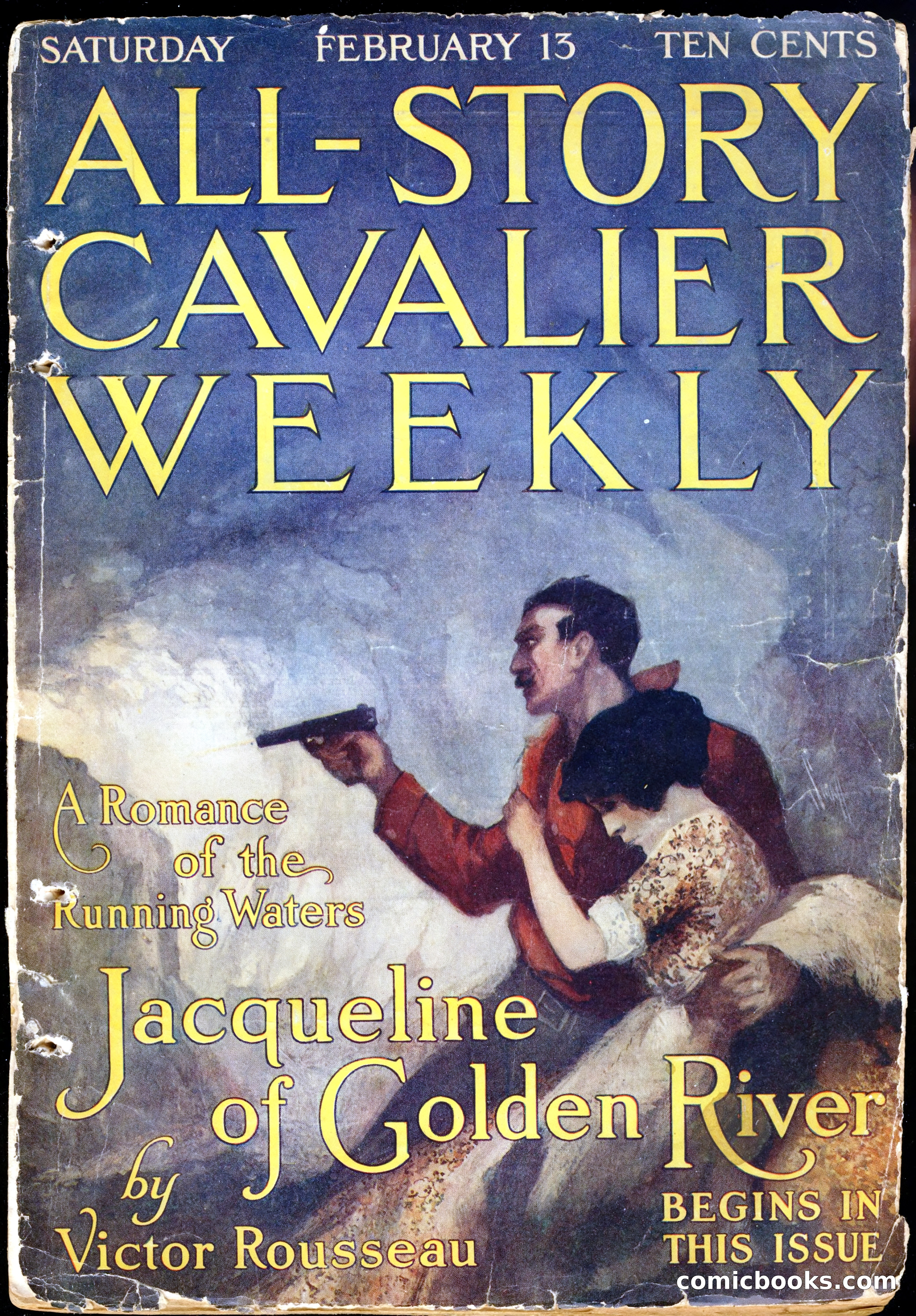 All-Story Cavalier Weekly, "The Double Dealer" — page 23 of 310