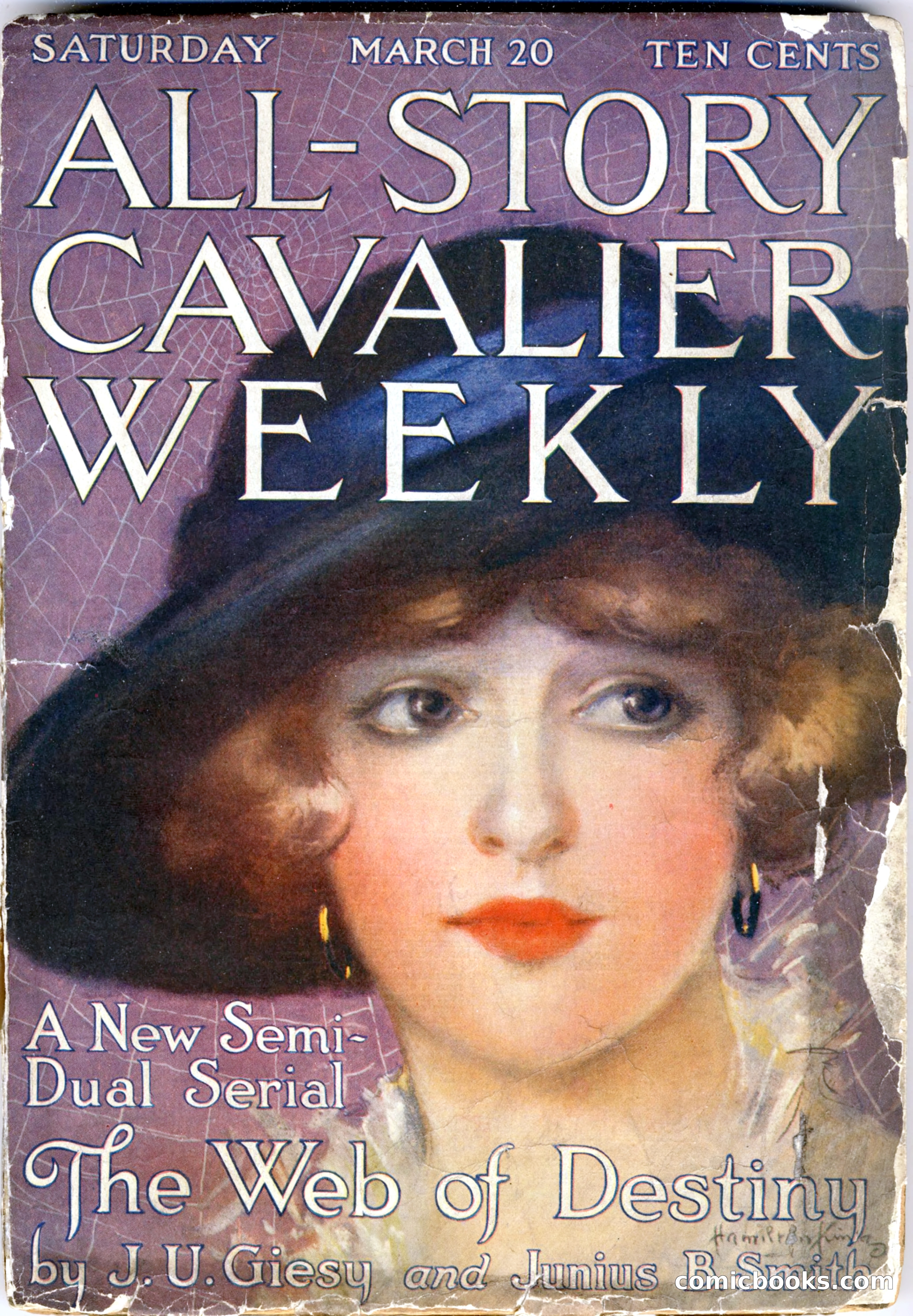 All-Story Cavalier Weekly, "The Double Dealer" — page 25 of 310