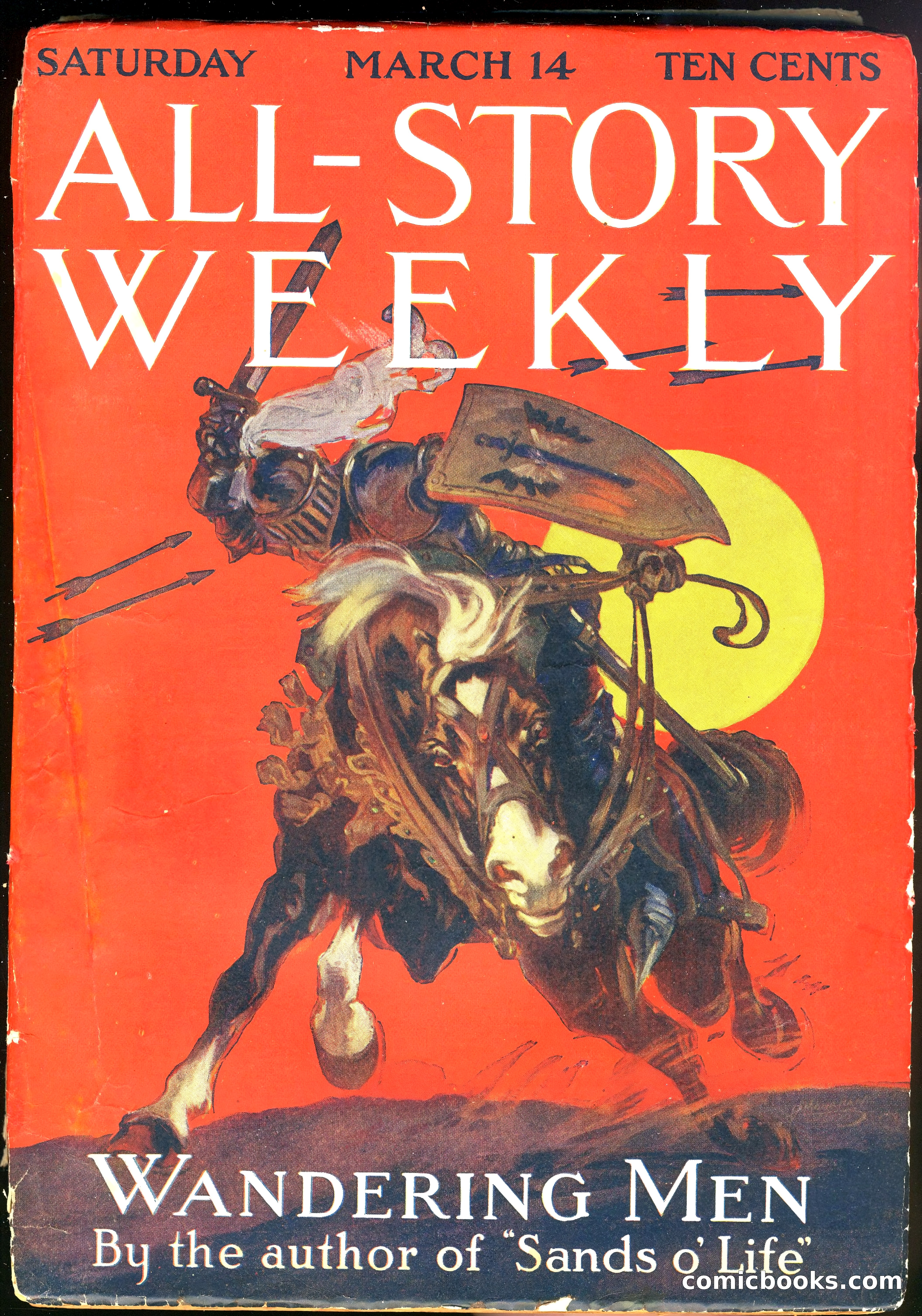 All-Story Cavalier Weekly, "The Double Dealer" — page 91 of 310