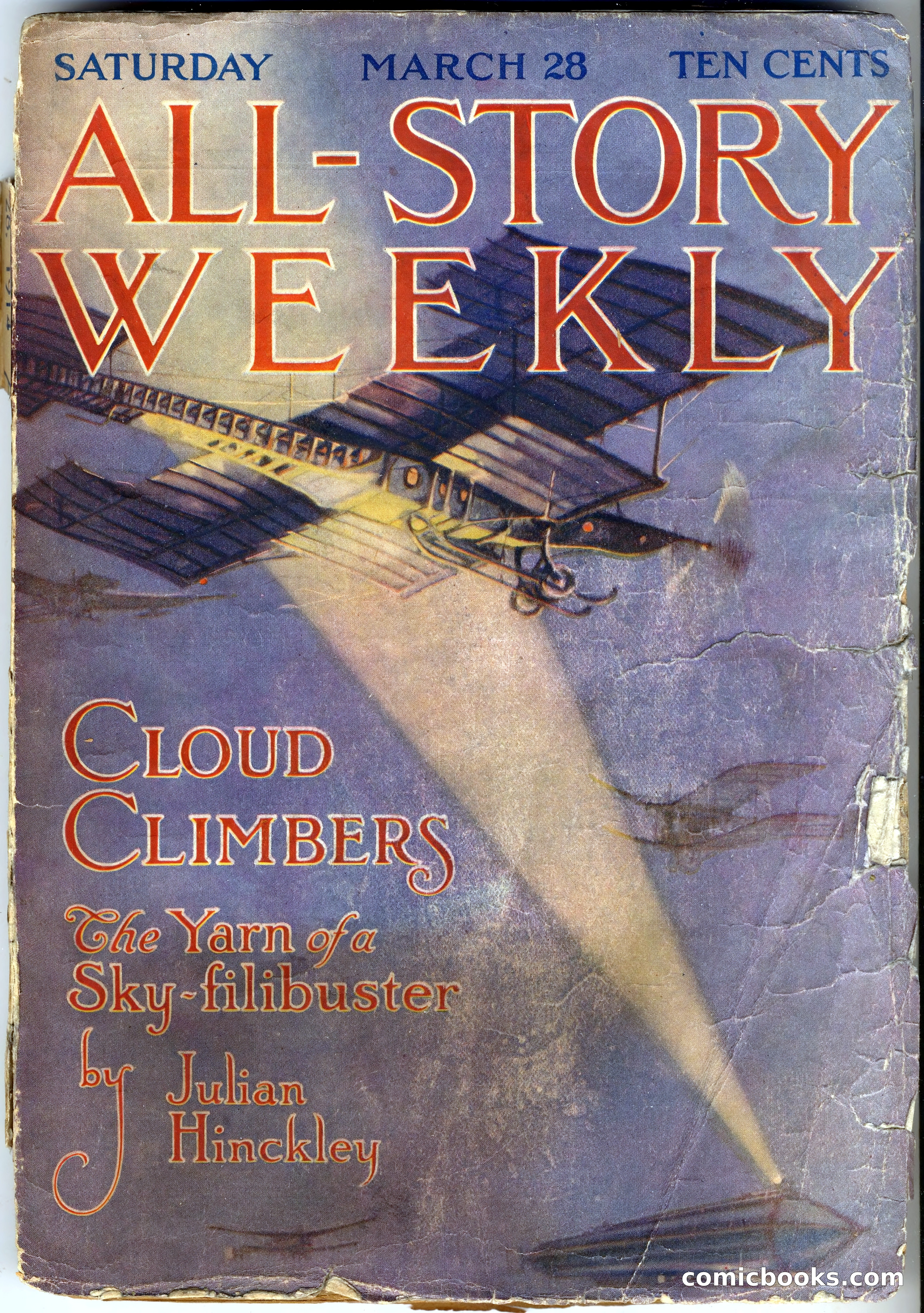 All-Story Cavalier Weekly, "The Double Dealer" — page 92 of 310
