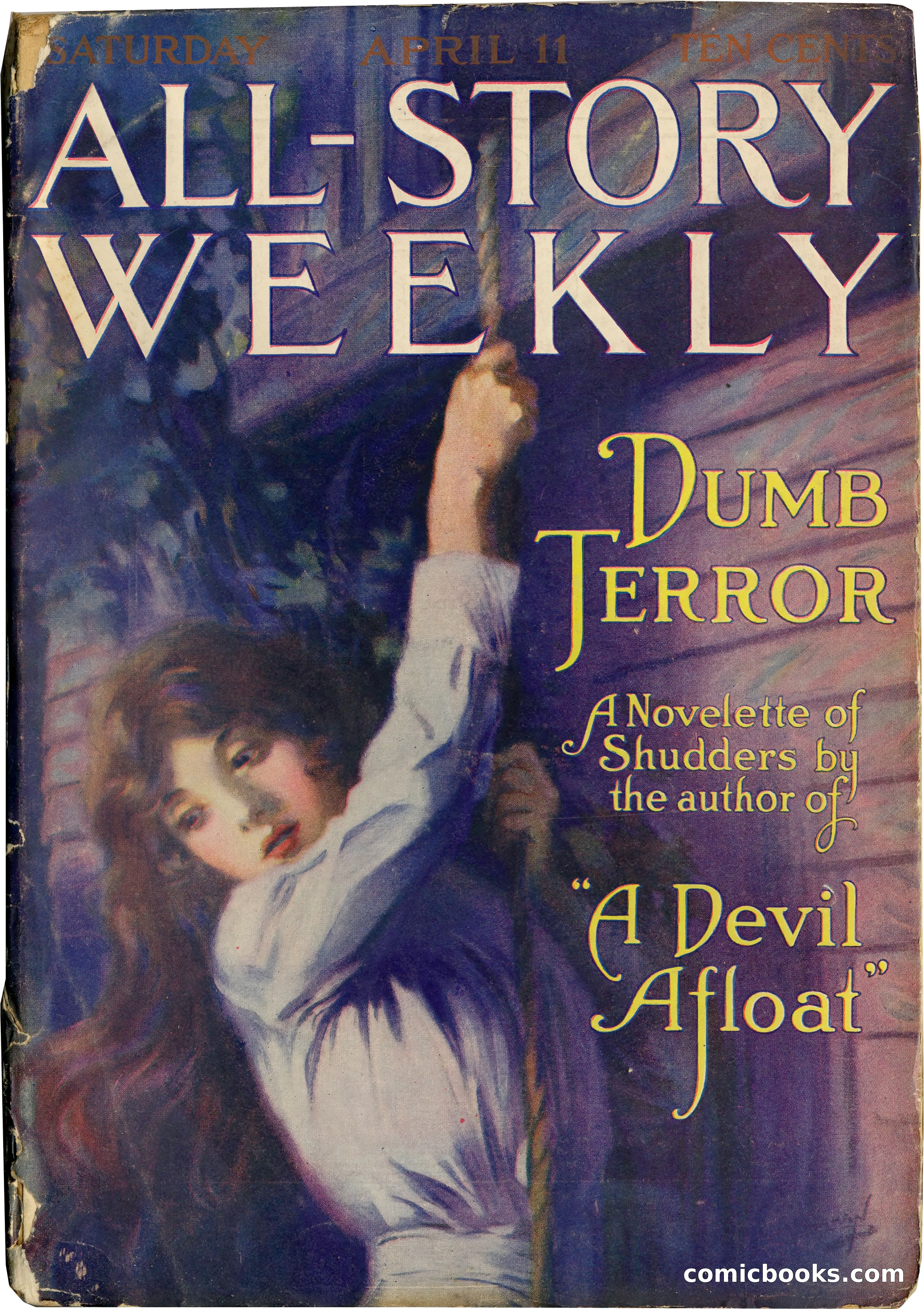 All-Story Cavalier Weekly, "The Double Dealer" — page 93 of 310