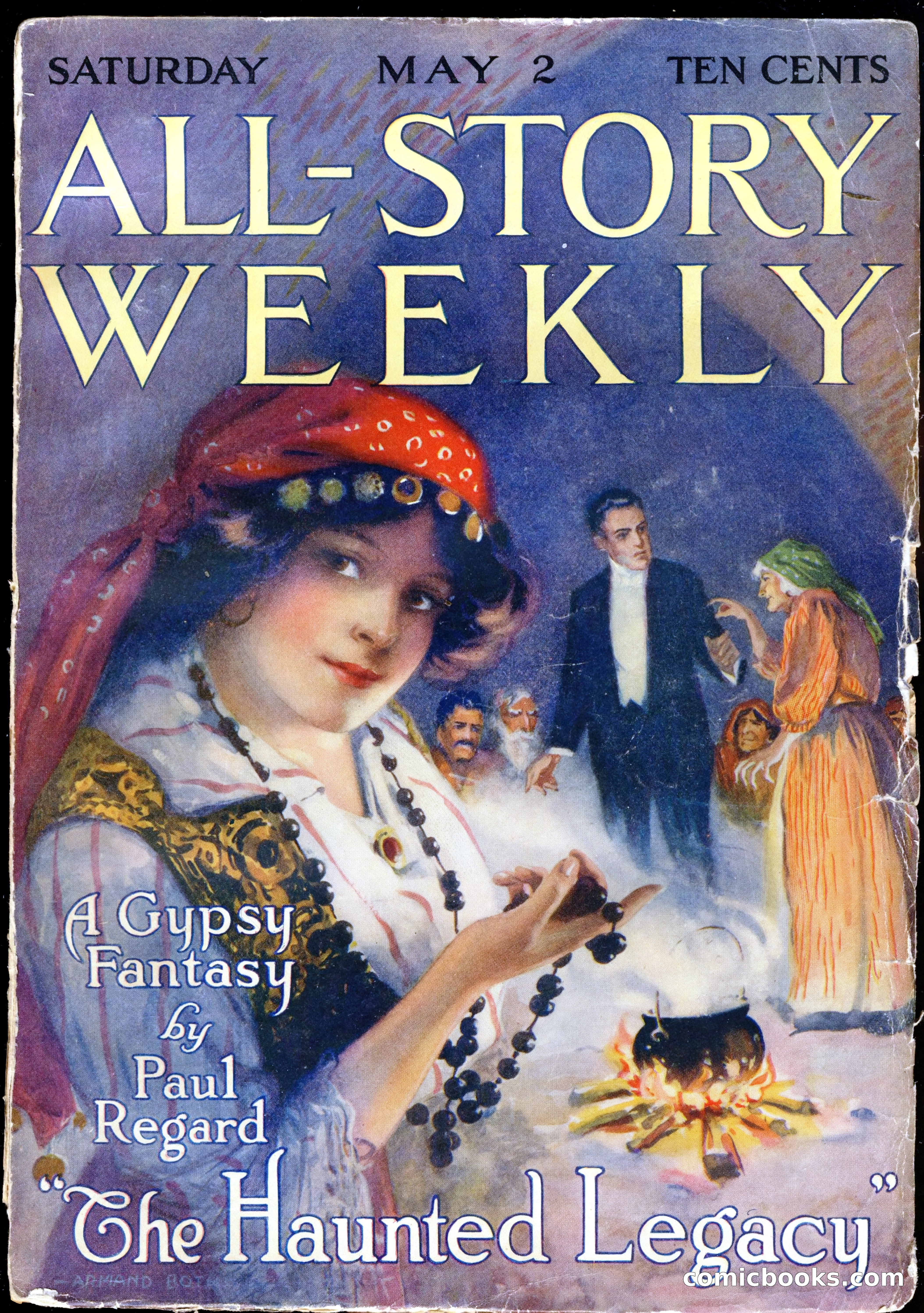 All-Story Cavalier Weekly, "The Double Dealer" — page 94 of 310