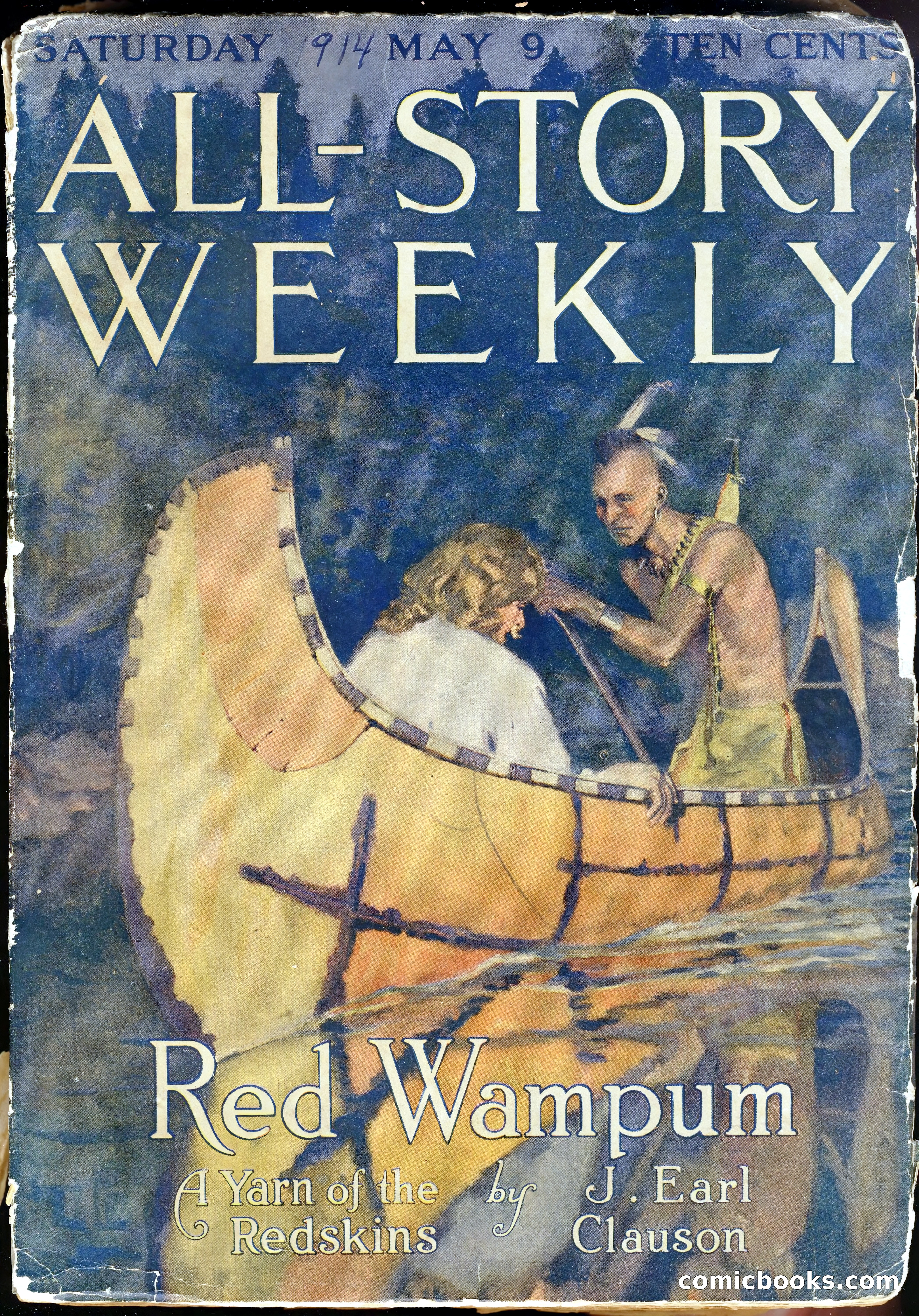 All-Story Cavalier Weekly, "The Double Dealer" — page 95 of 310