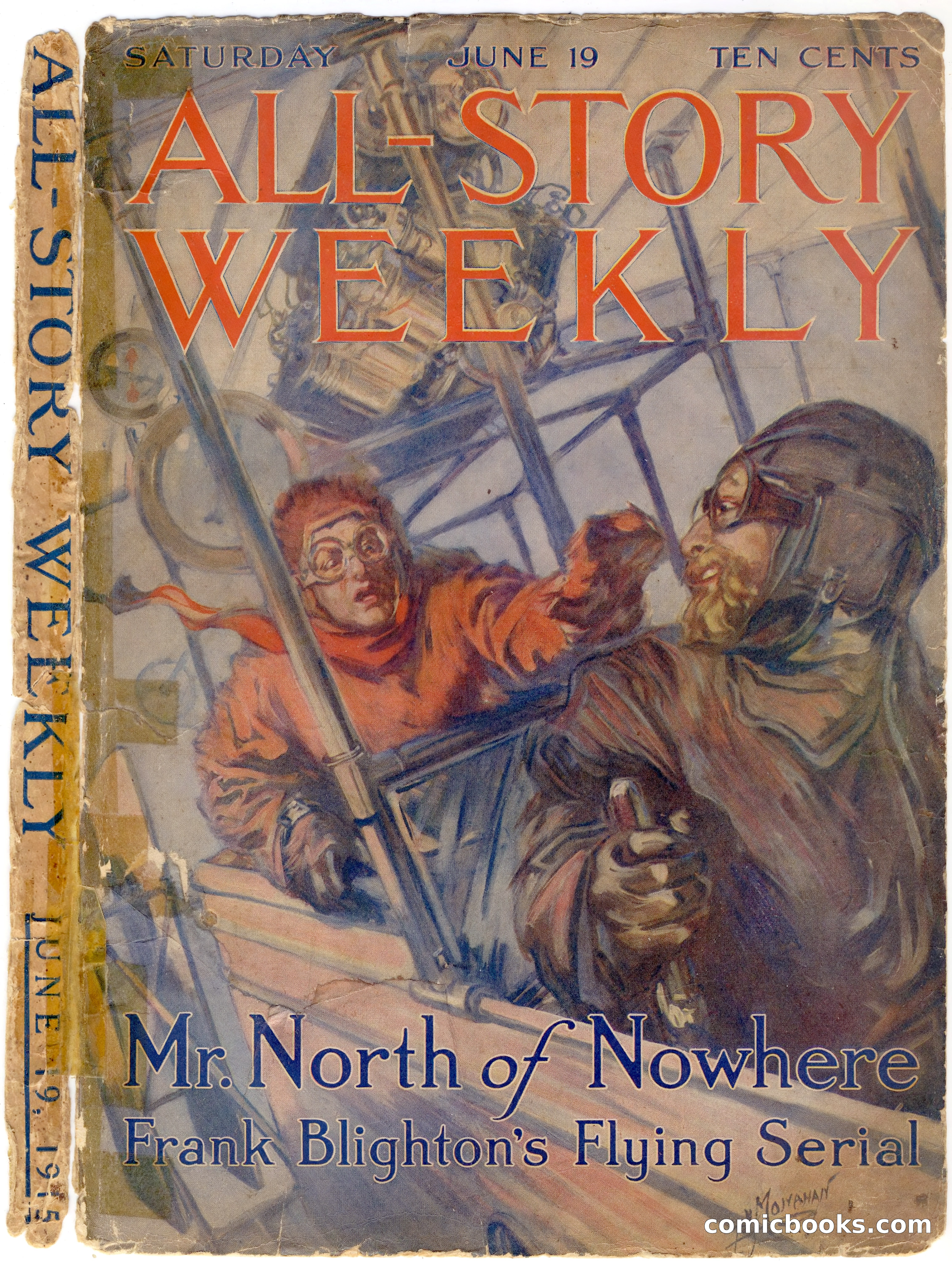 All-Story Cavalier Weekly, "The Double Dealer" — page 98 of 310