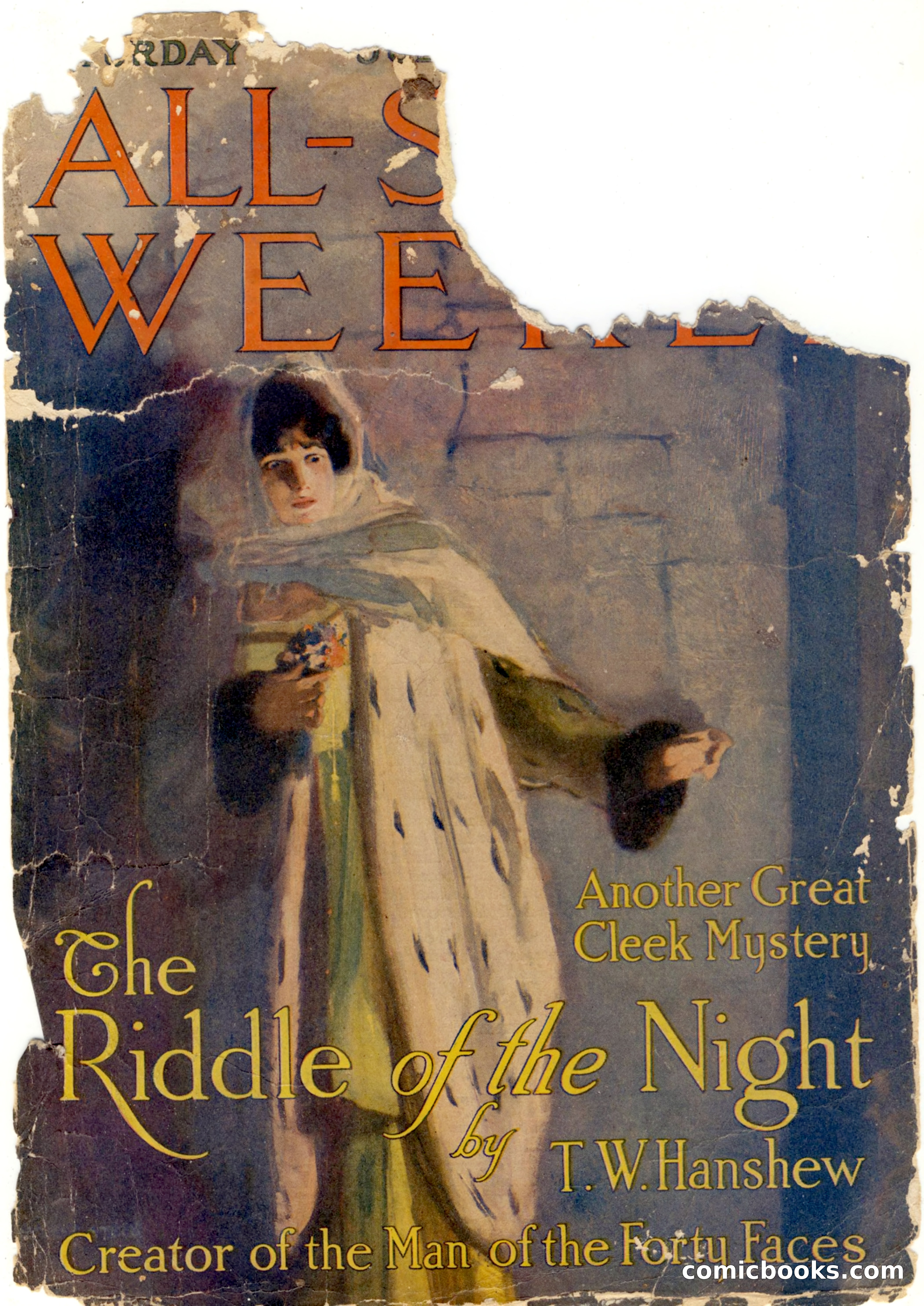 All-Story Cavalier Weekly, "The Double Dealer" — page 100 of 310