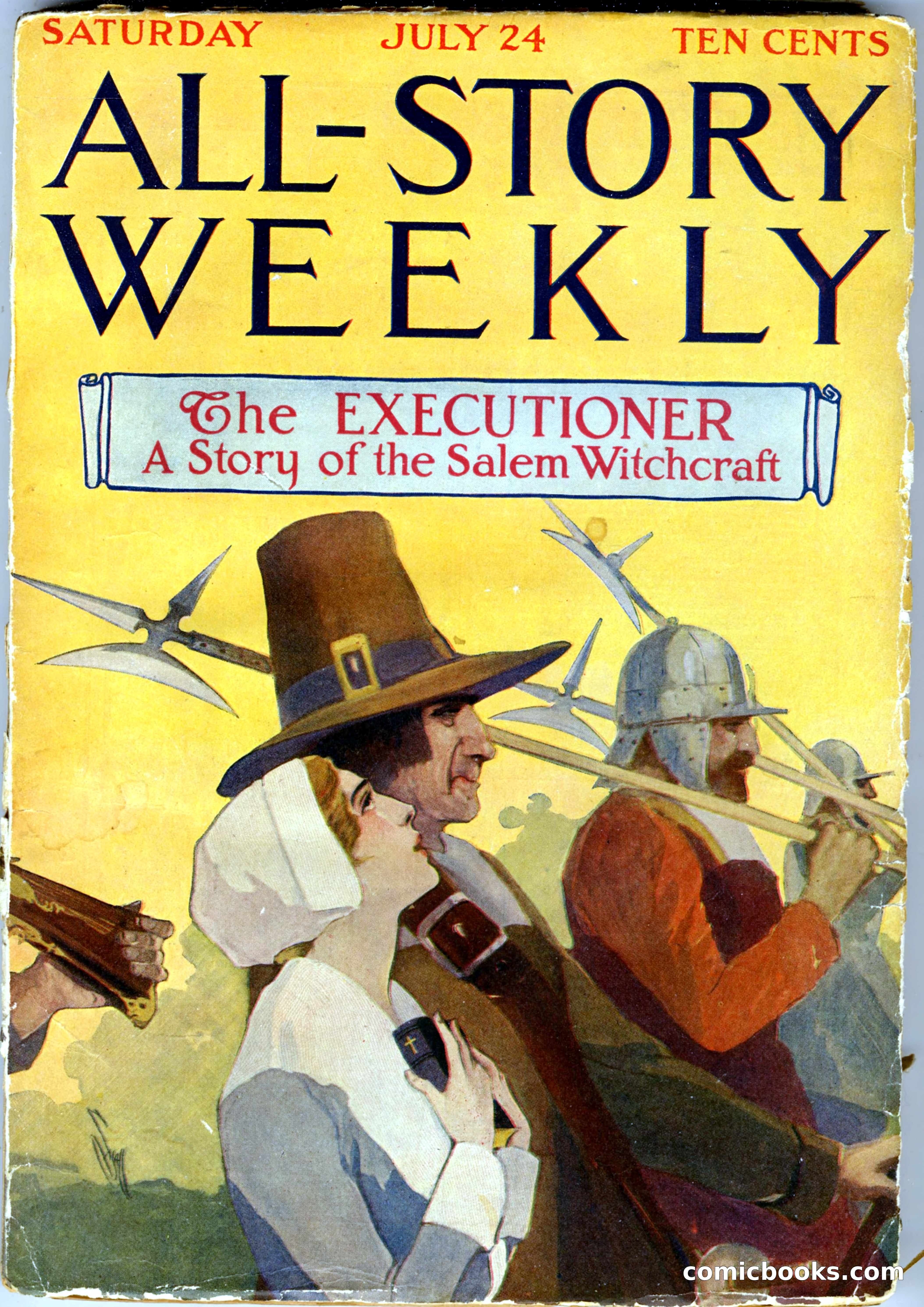 All-Story Cavalier Weekly, "The Double Dealer" — page 101 of 310