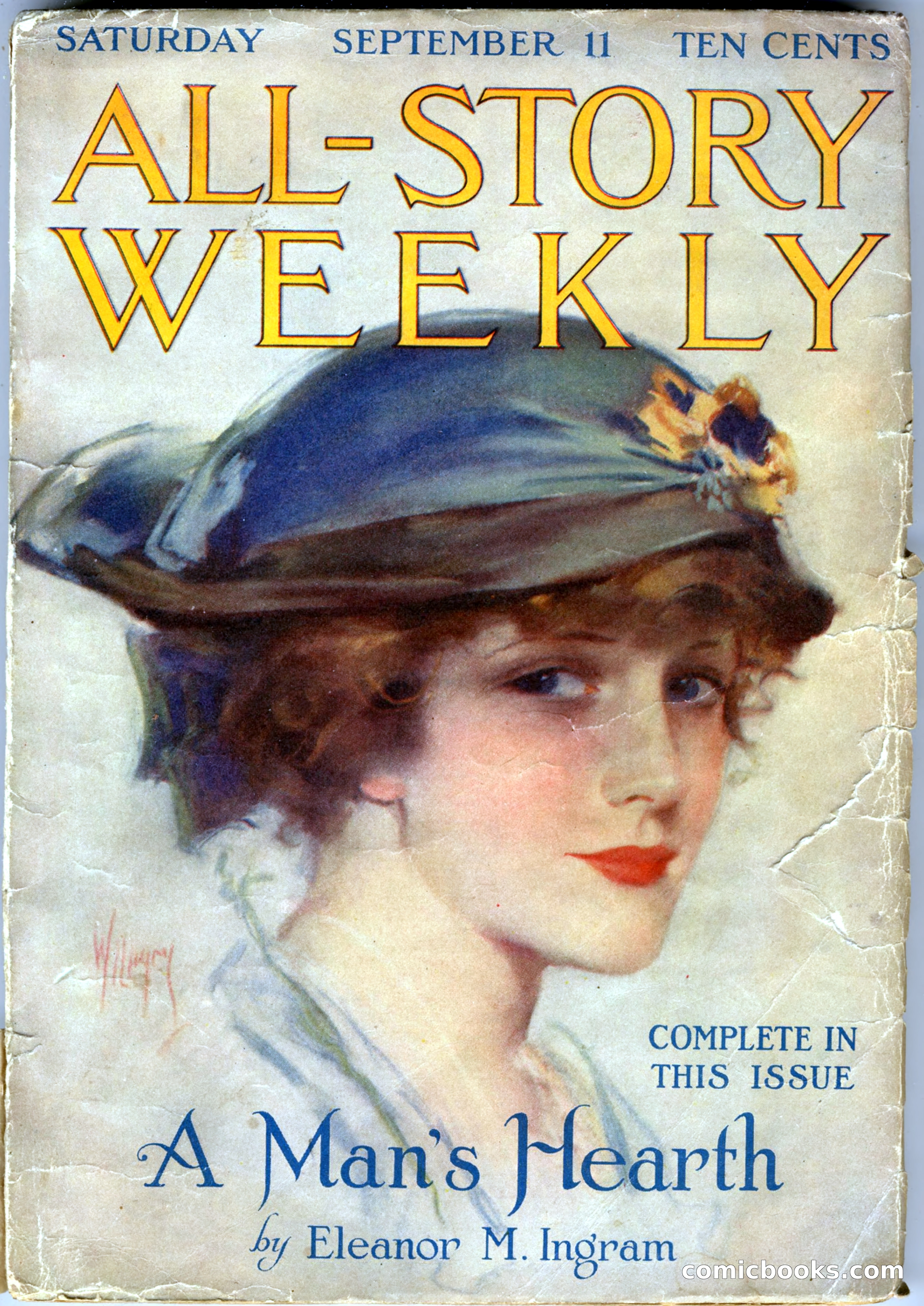 All-Story Cavalier Weekly, "The Double Dealer" — page 105 of 310