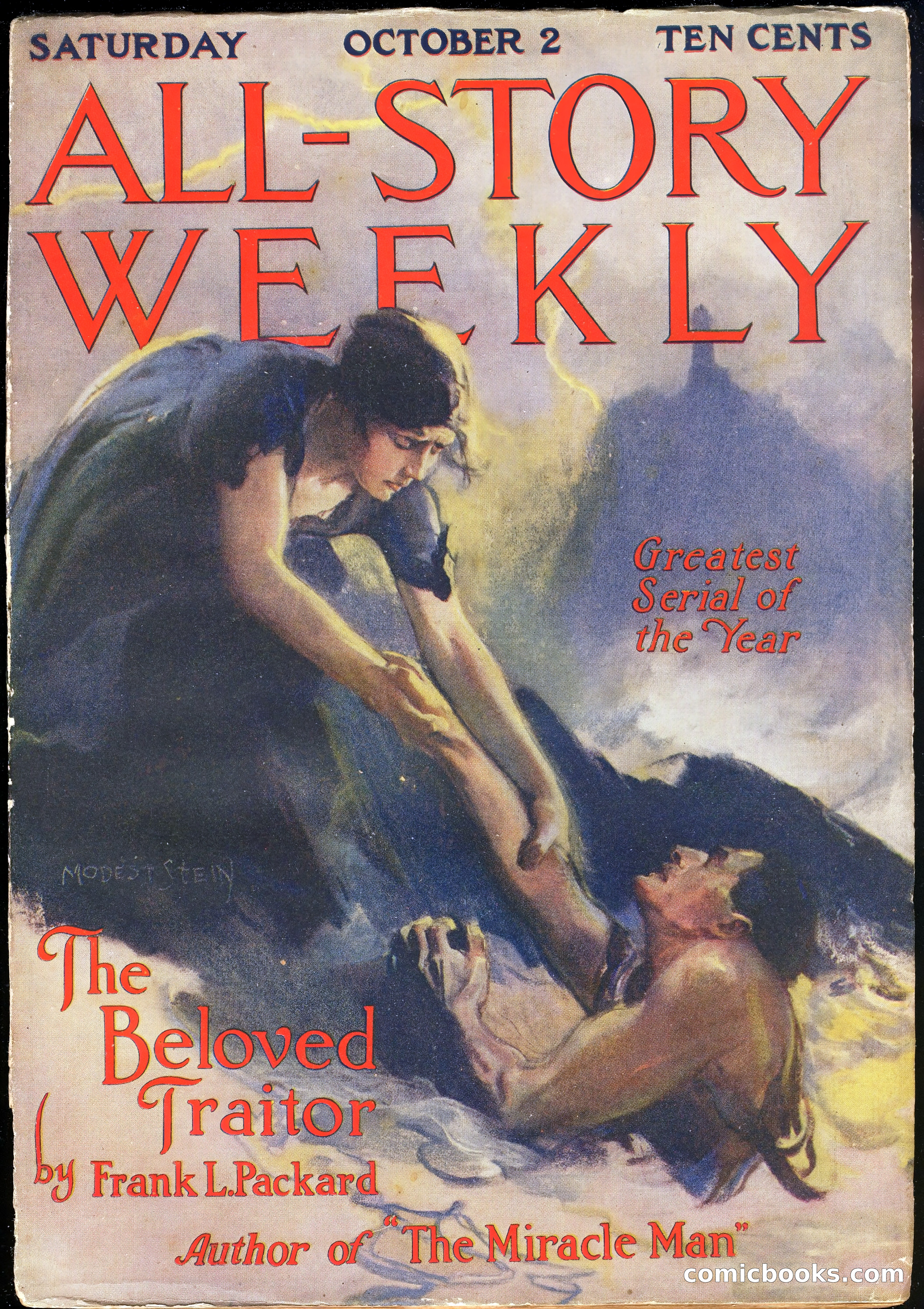 All-Story Cavalier Weekly, "The Double Dealer" — page 107 of 310