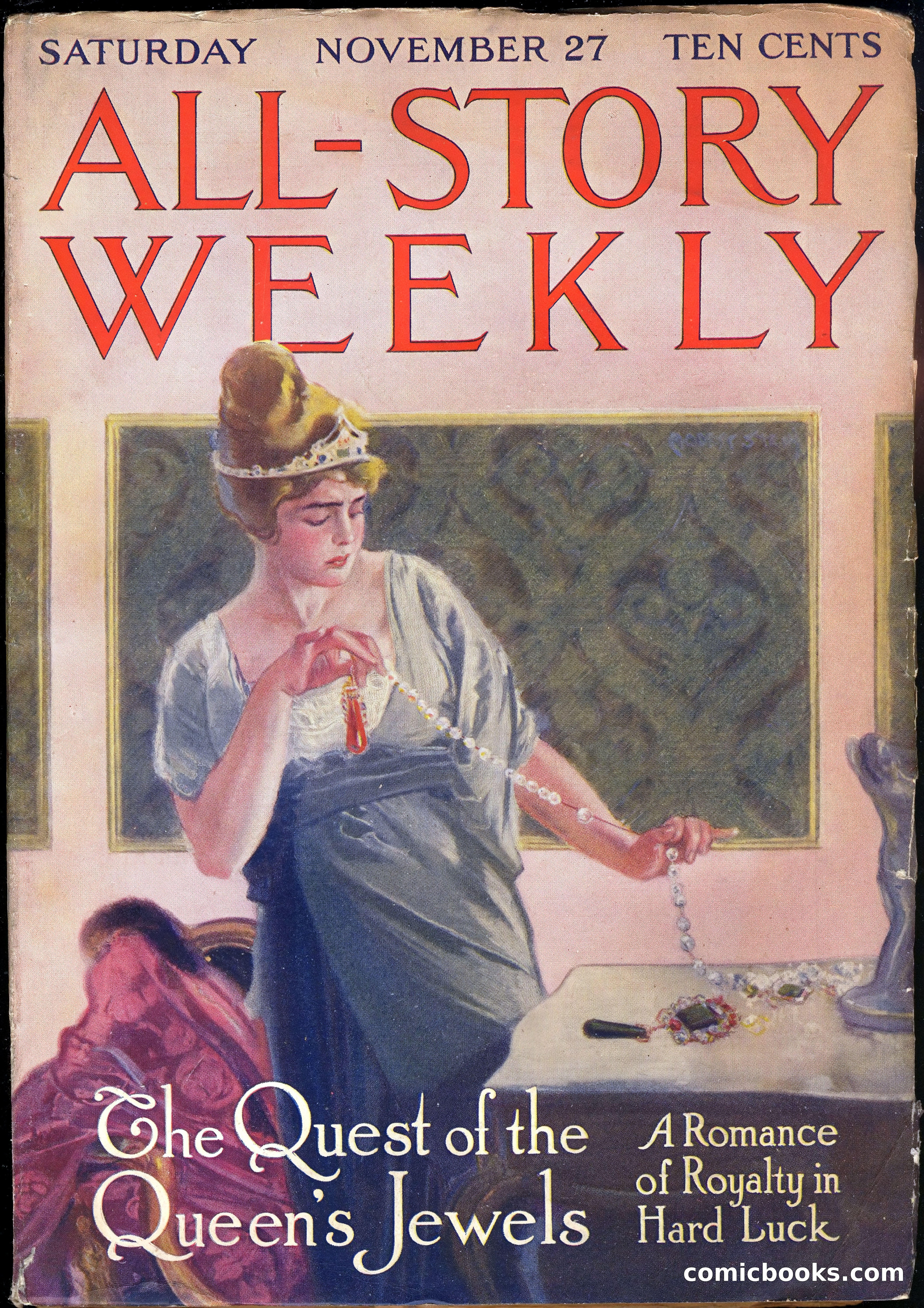 All-Story Cavalier Weekly, "The Double Dealer" — page 112 of 310