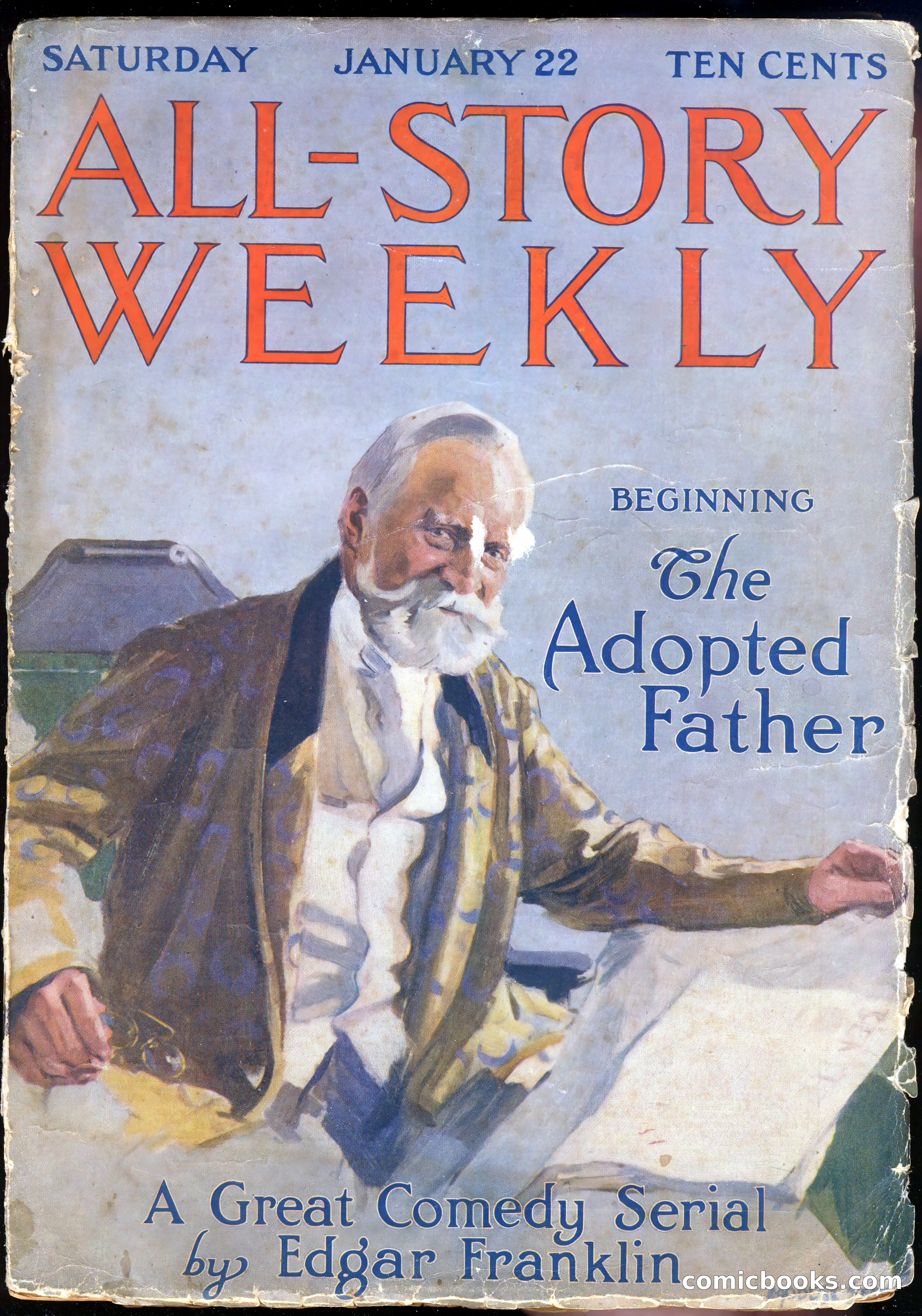 All-Story Cavalier Weekly, "The Double Dealer" — page 114 of 310