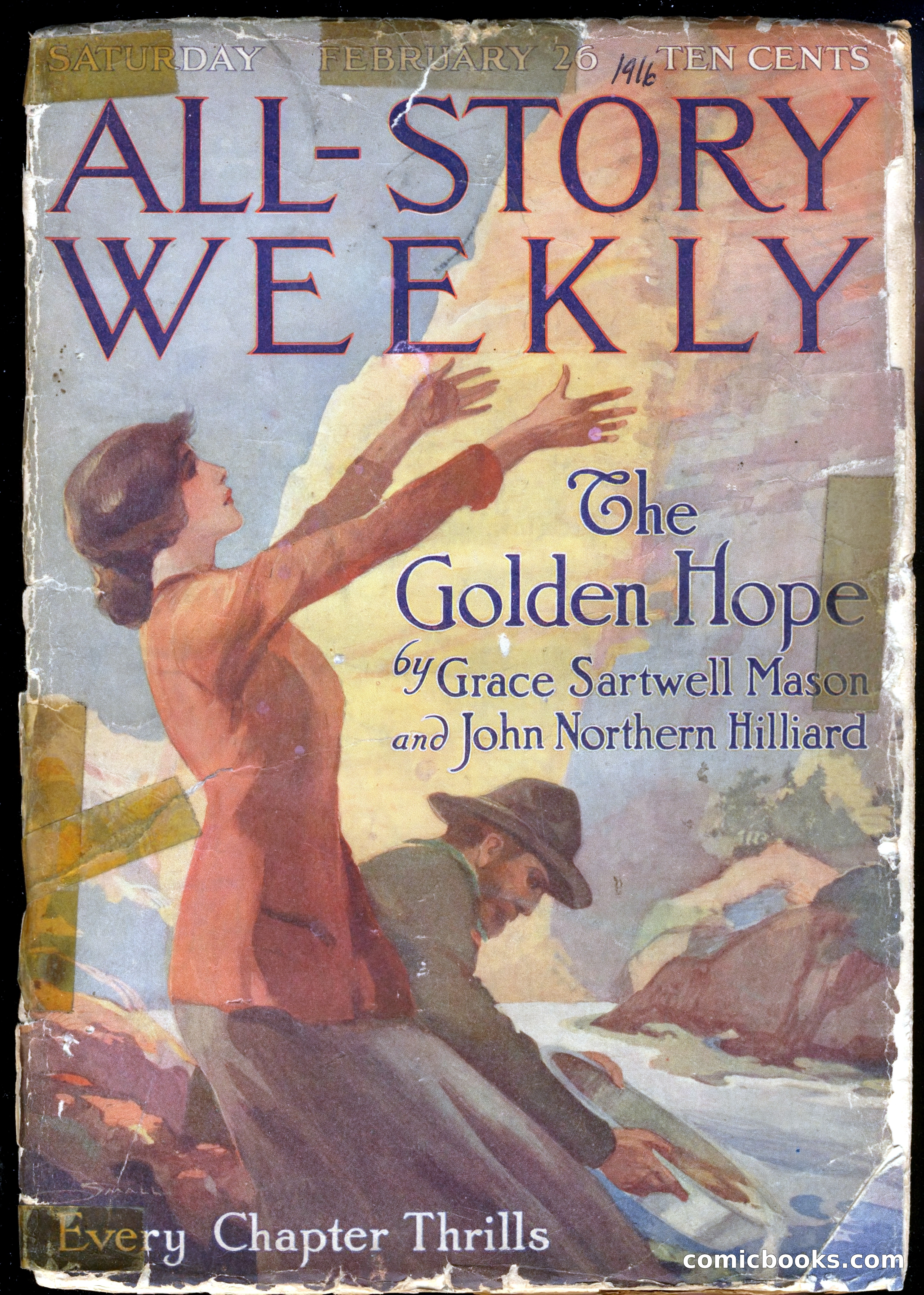 All-Story Cavalier Weekly, "The Double Dealer" — page 117 of 310