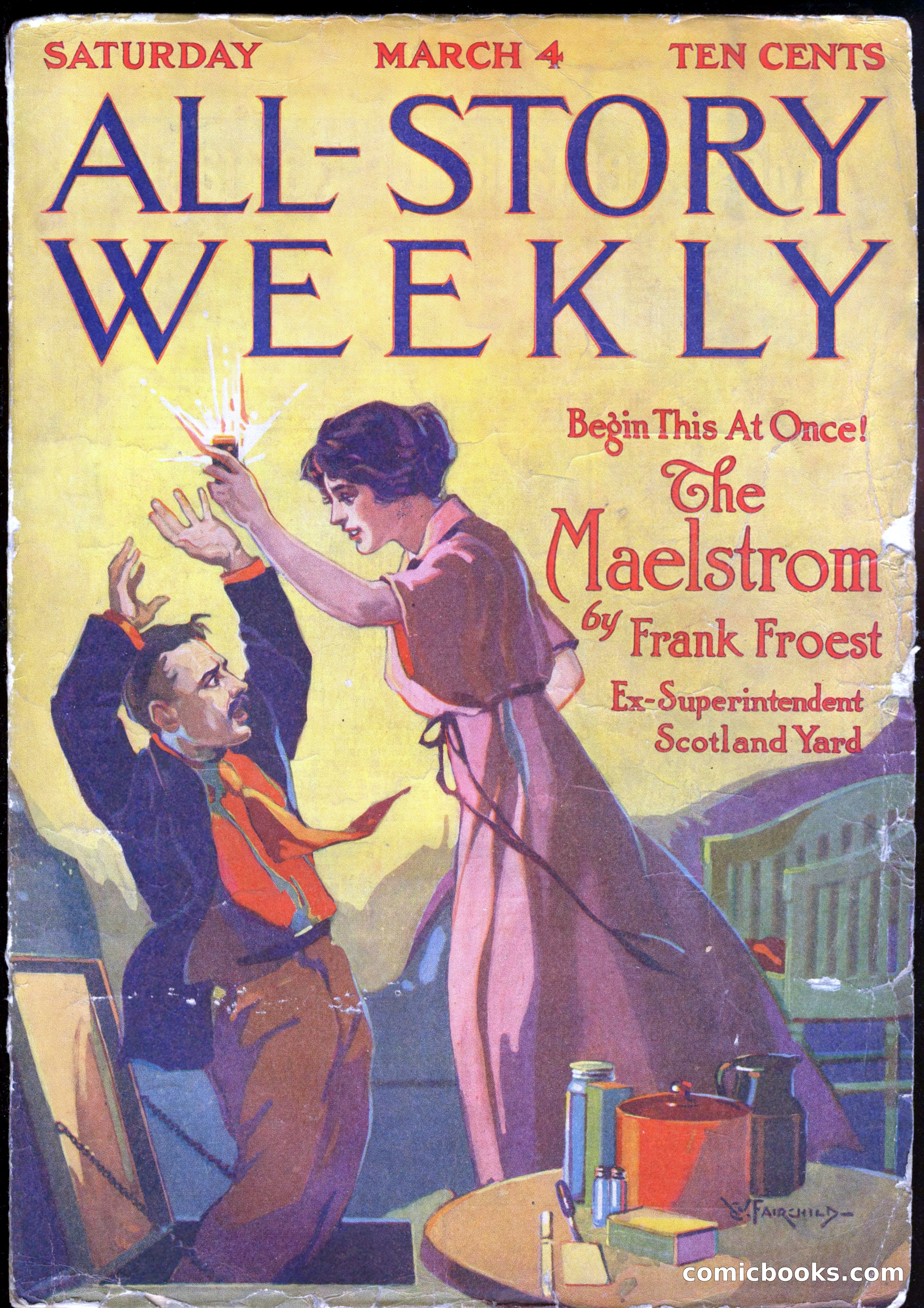 All-Story Cavalier Weekly, "The Double Dealer" — page 118 of 310