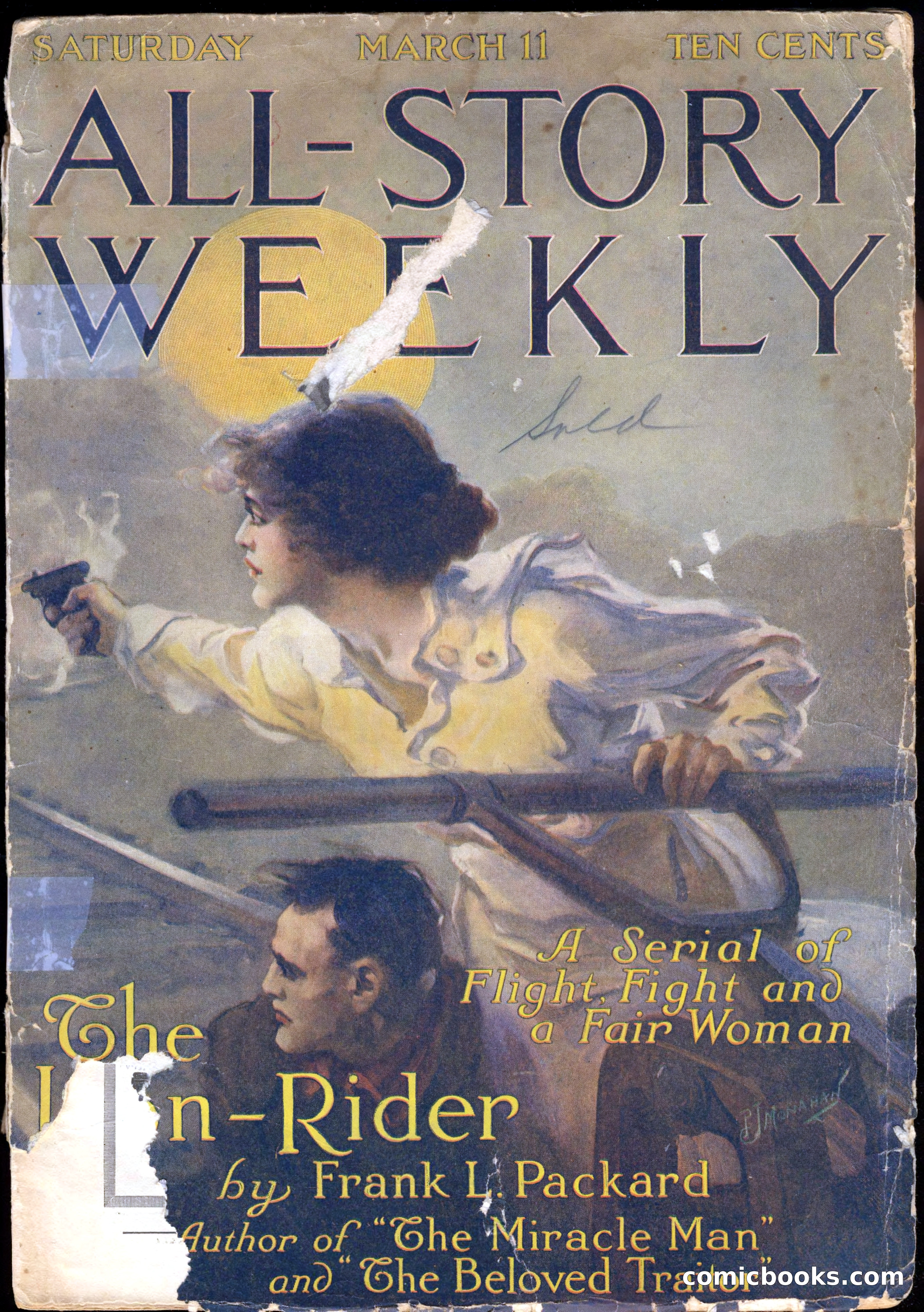All-Story Cavalier Weekly, "The Double Dealer" — page 119 of 310