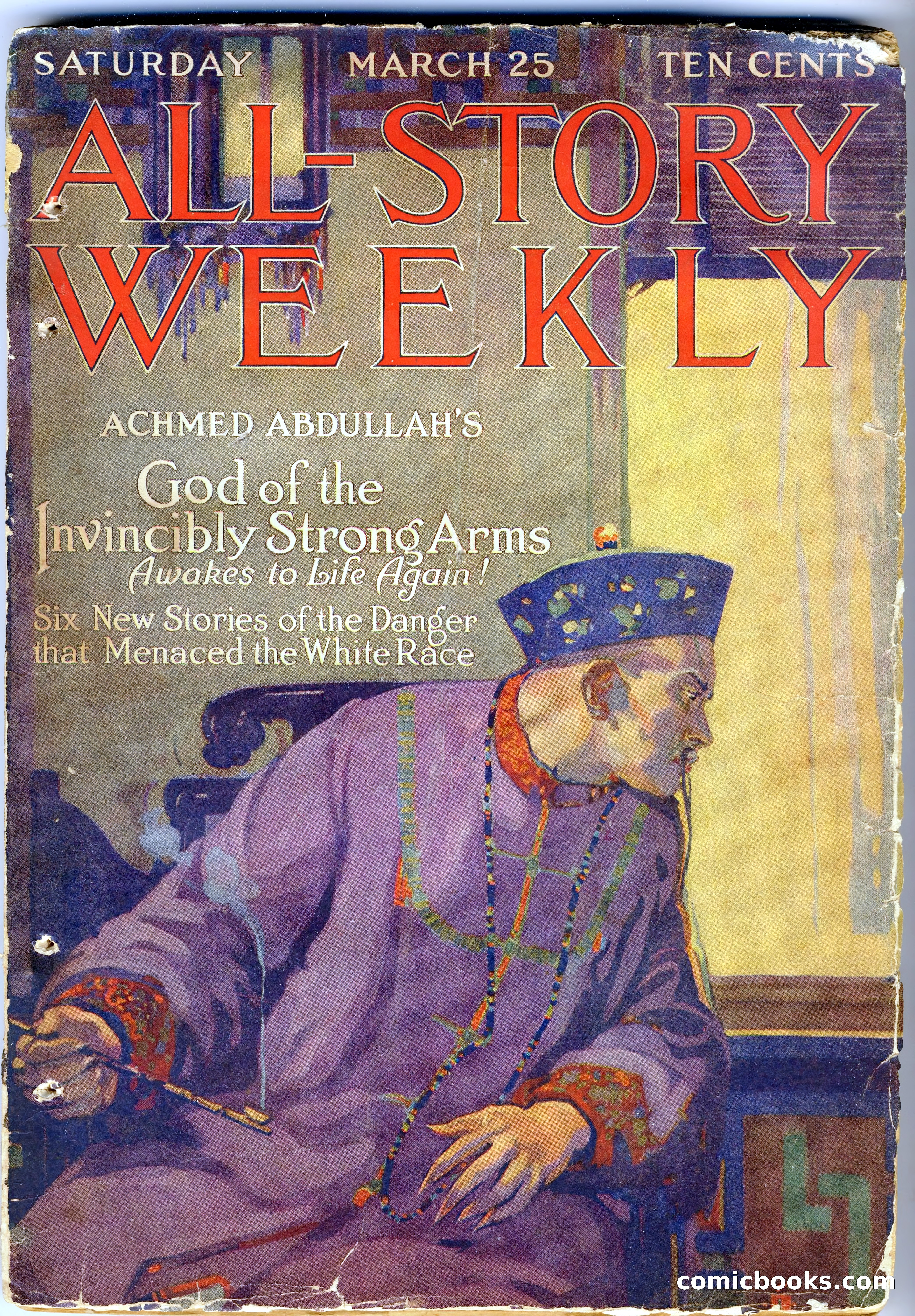 All-Story Cavalier Weekly, "The Double Dealer" — page 120 of 310