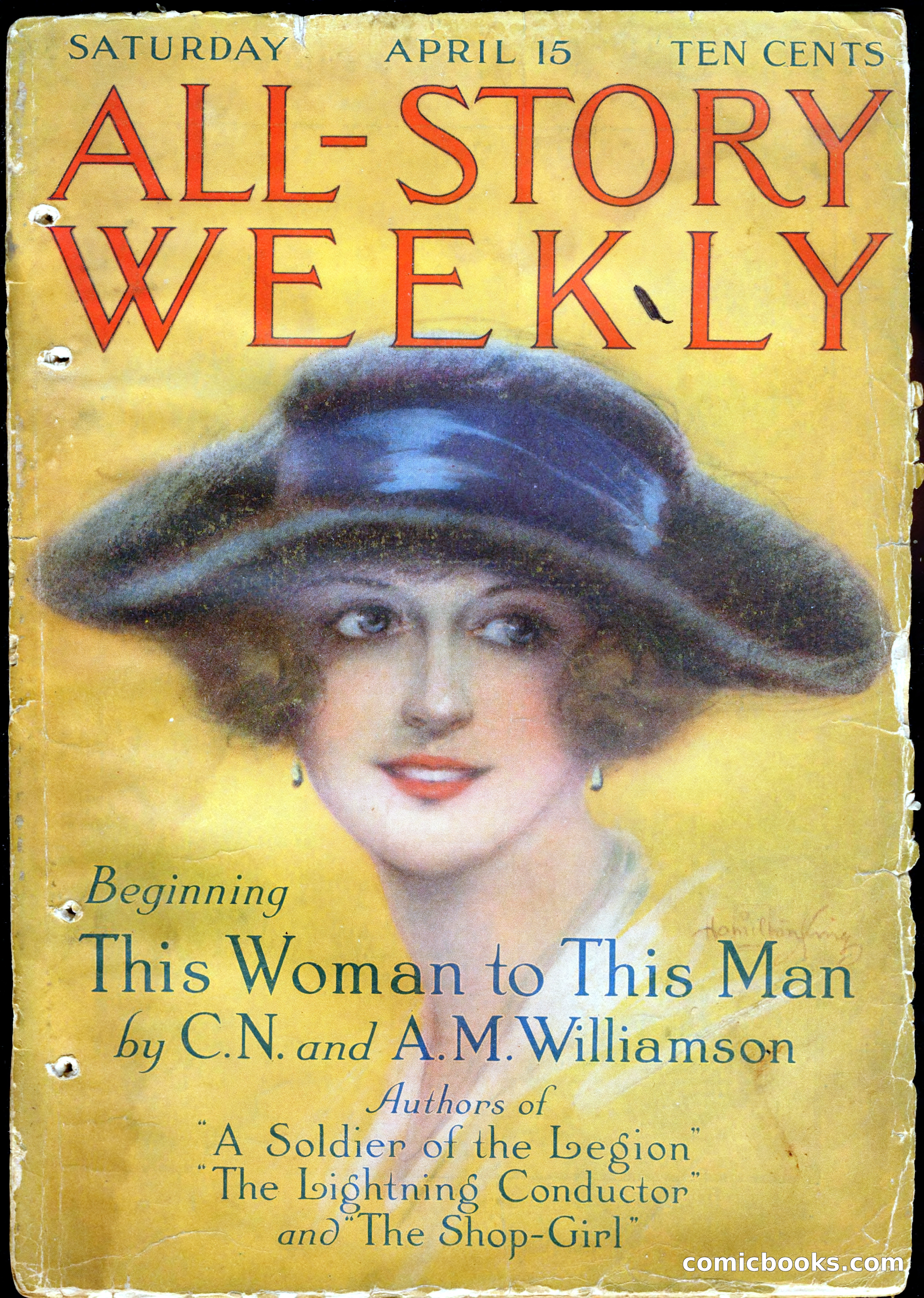 All-Story Cavalier Weekly, "The Double Dealer" — page 122 of 310